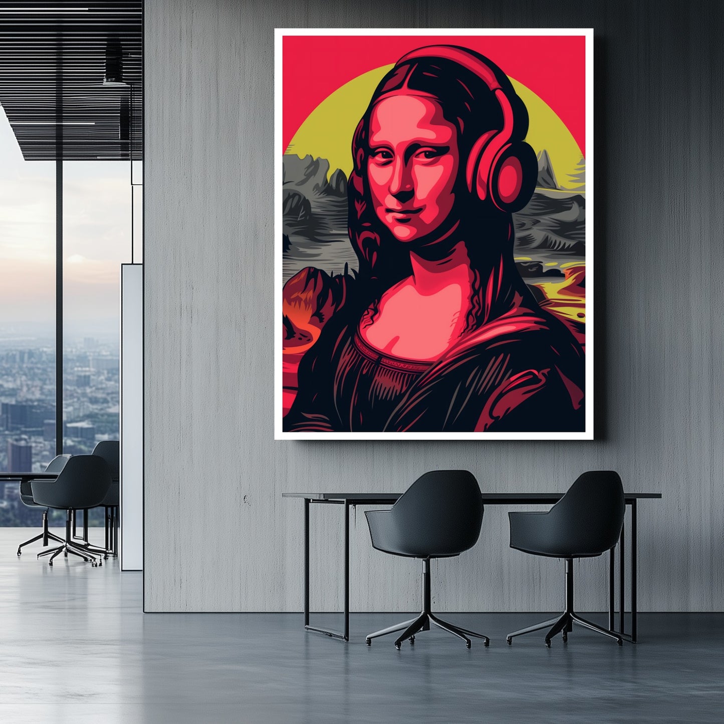 Mona Lisa canvas wall art painting