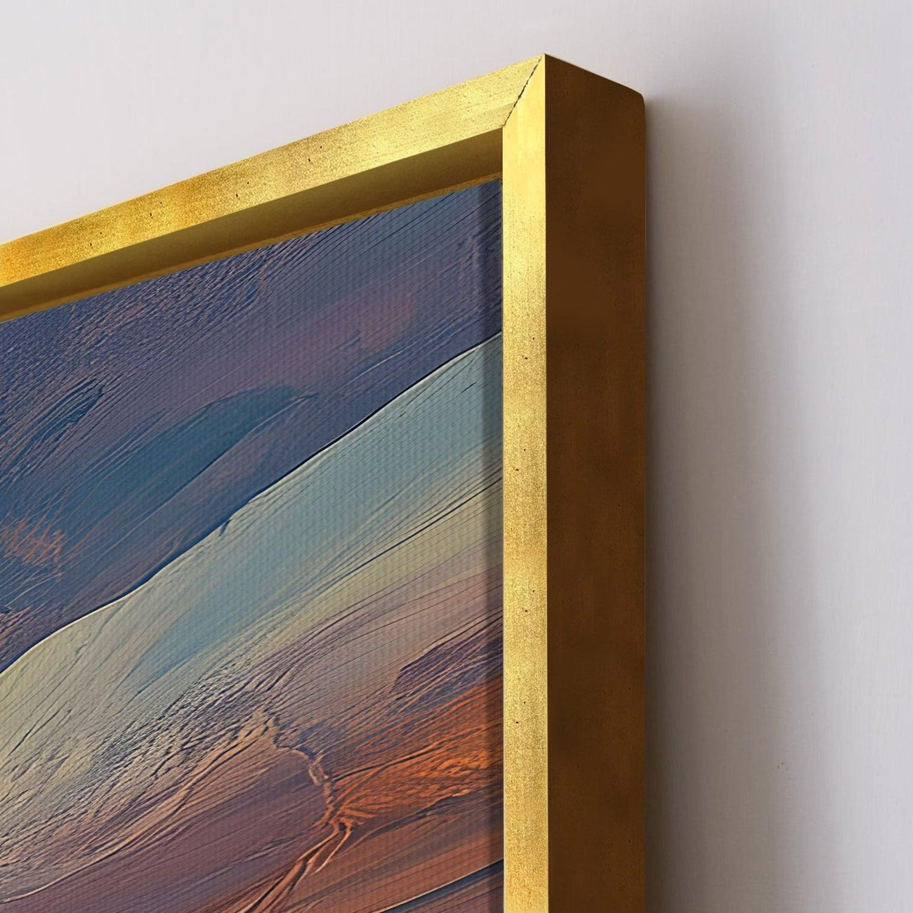 Golden Lucky Wish Tree Vastu Canvas Painting – Symbol of Wealth & Prosperity