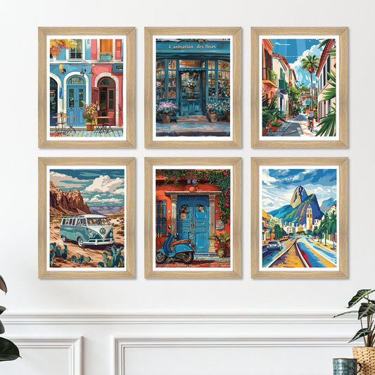 European Canvas Wall Art Painting