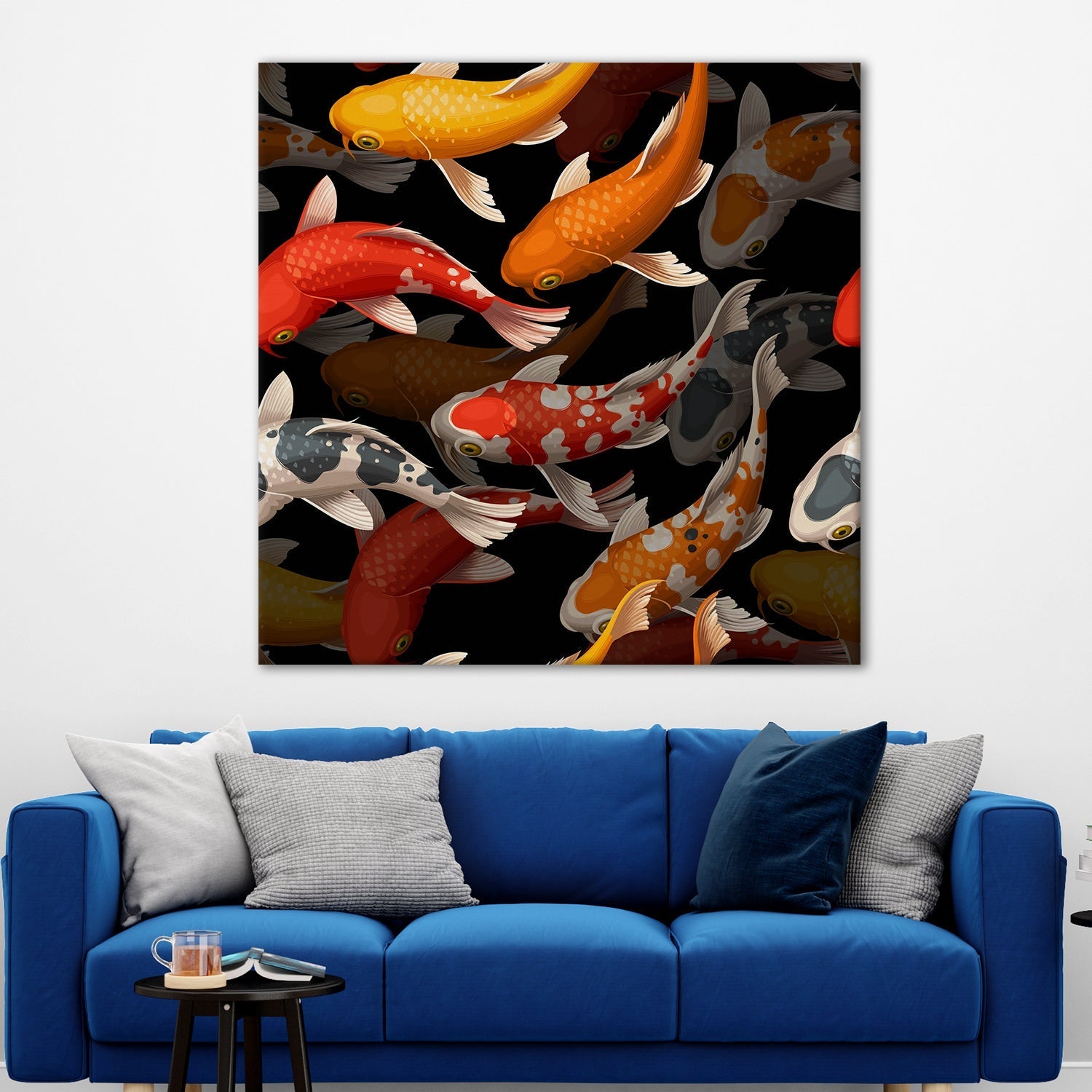 Fish Canvas Wall Art Painting