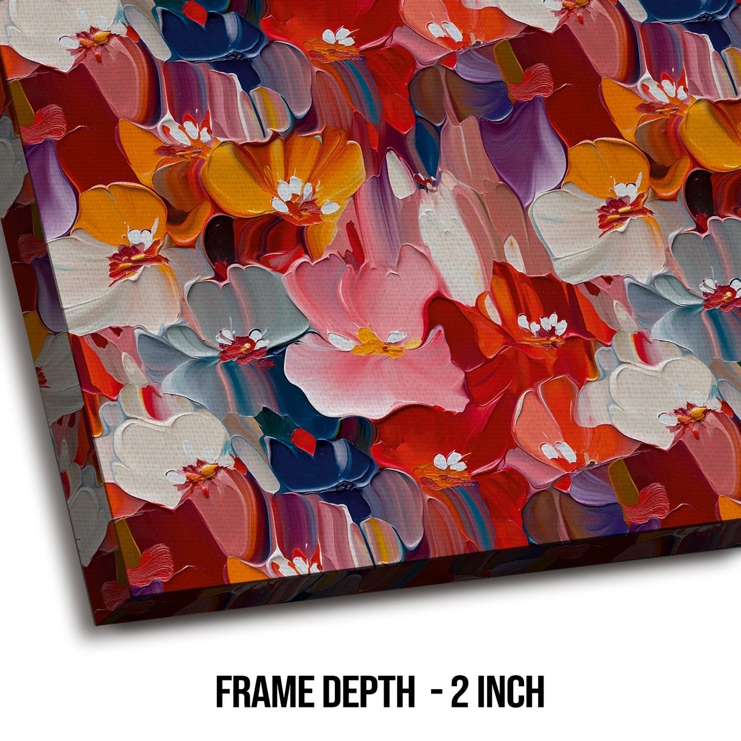 Framed Abstract Canvas Wall Art Painting