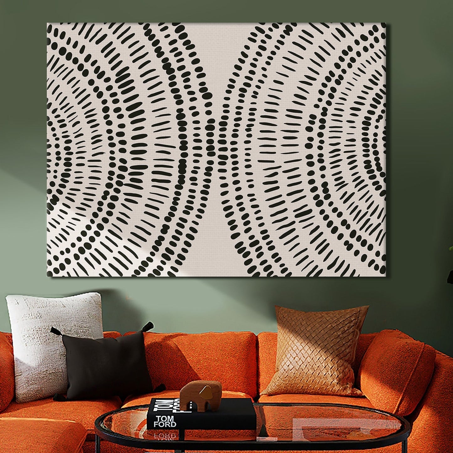 Framed Canvas Digital Abstract Modern Art Wall Painting For Home and Hotels Wall Decoration. Digital Reprint (ABWA16)