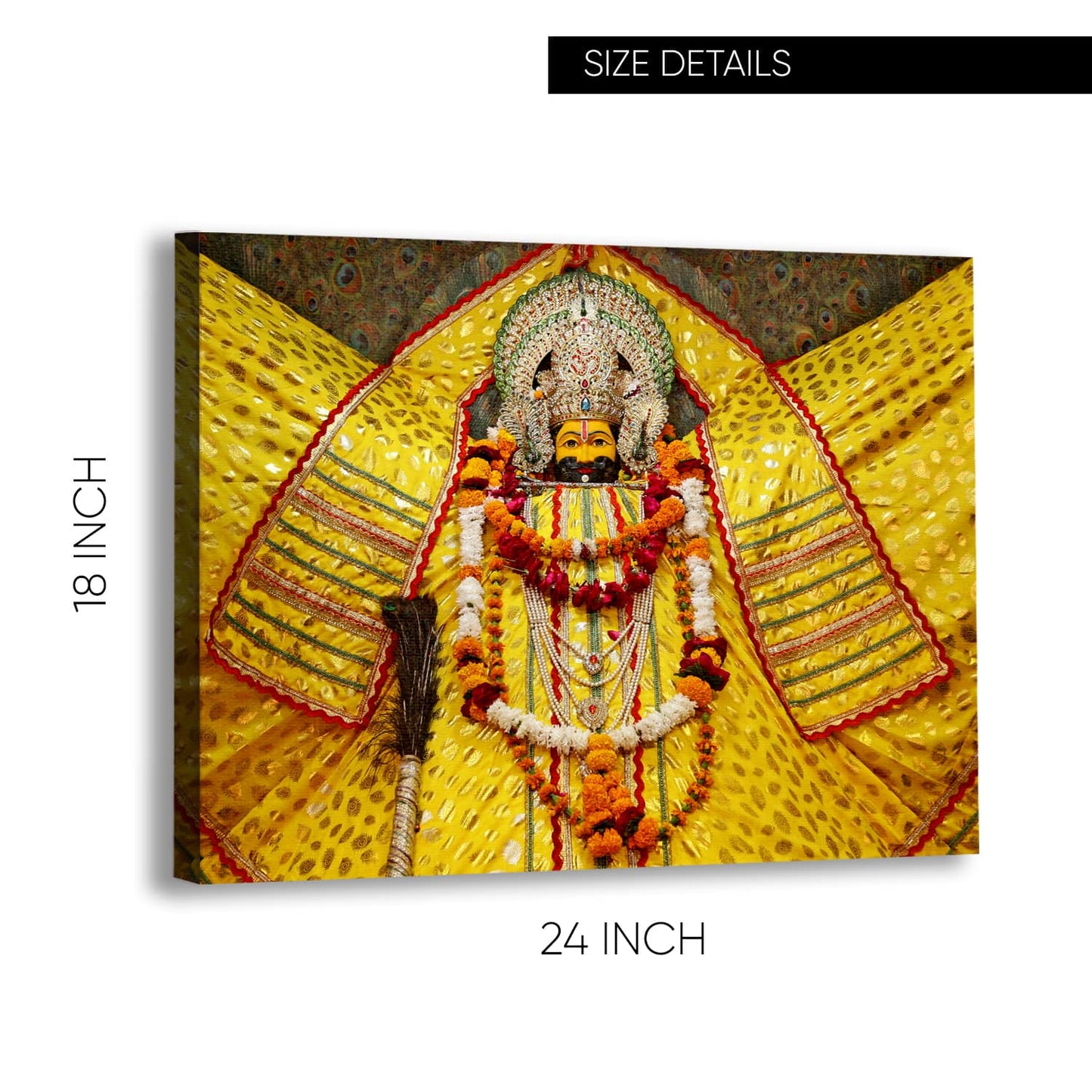 God Khatu Shyam ji Canvas Painting frame for home and office