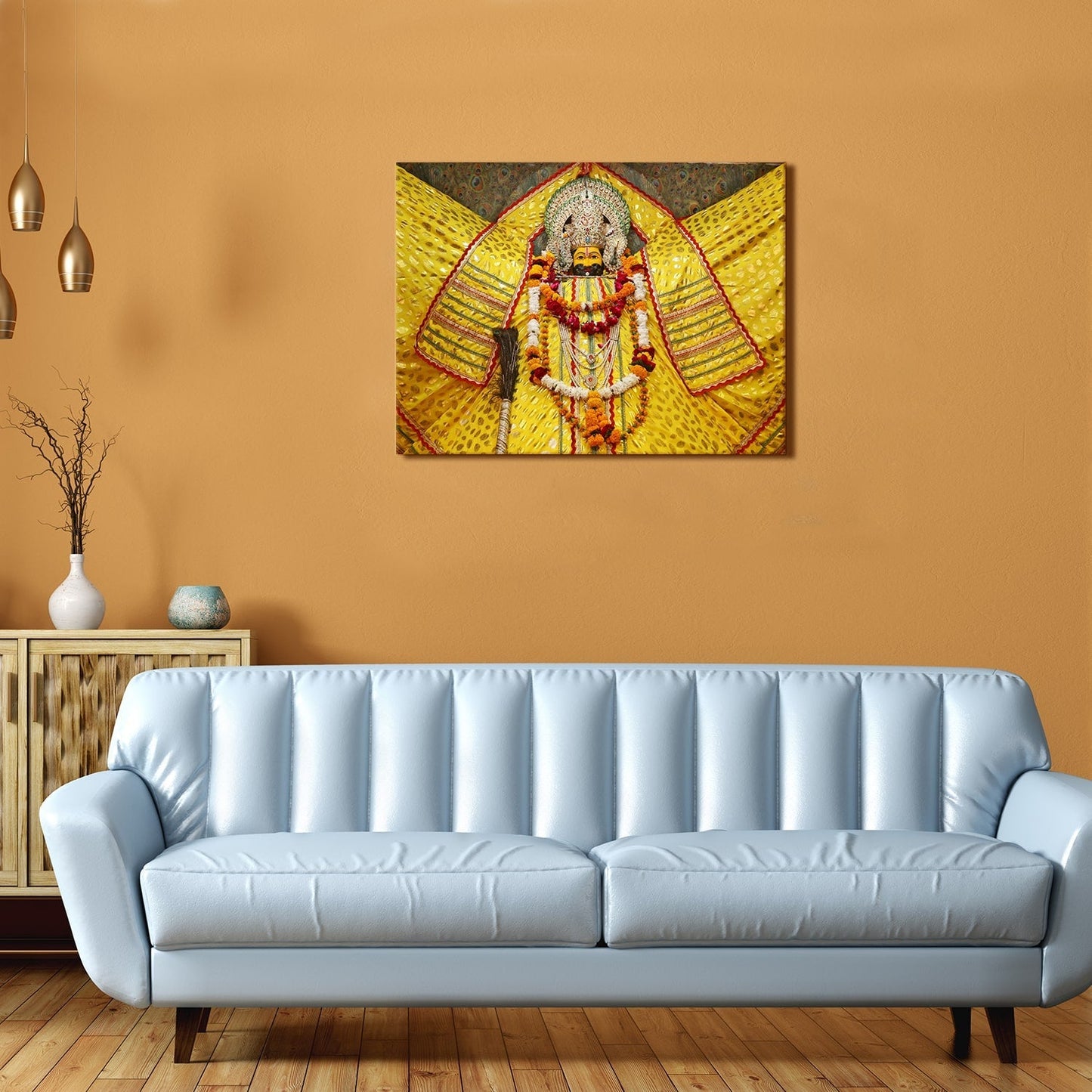 God Khatu Shyam ji Canvas Painting frame for home and office