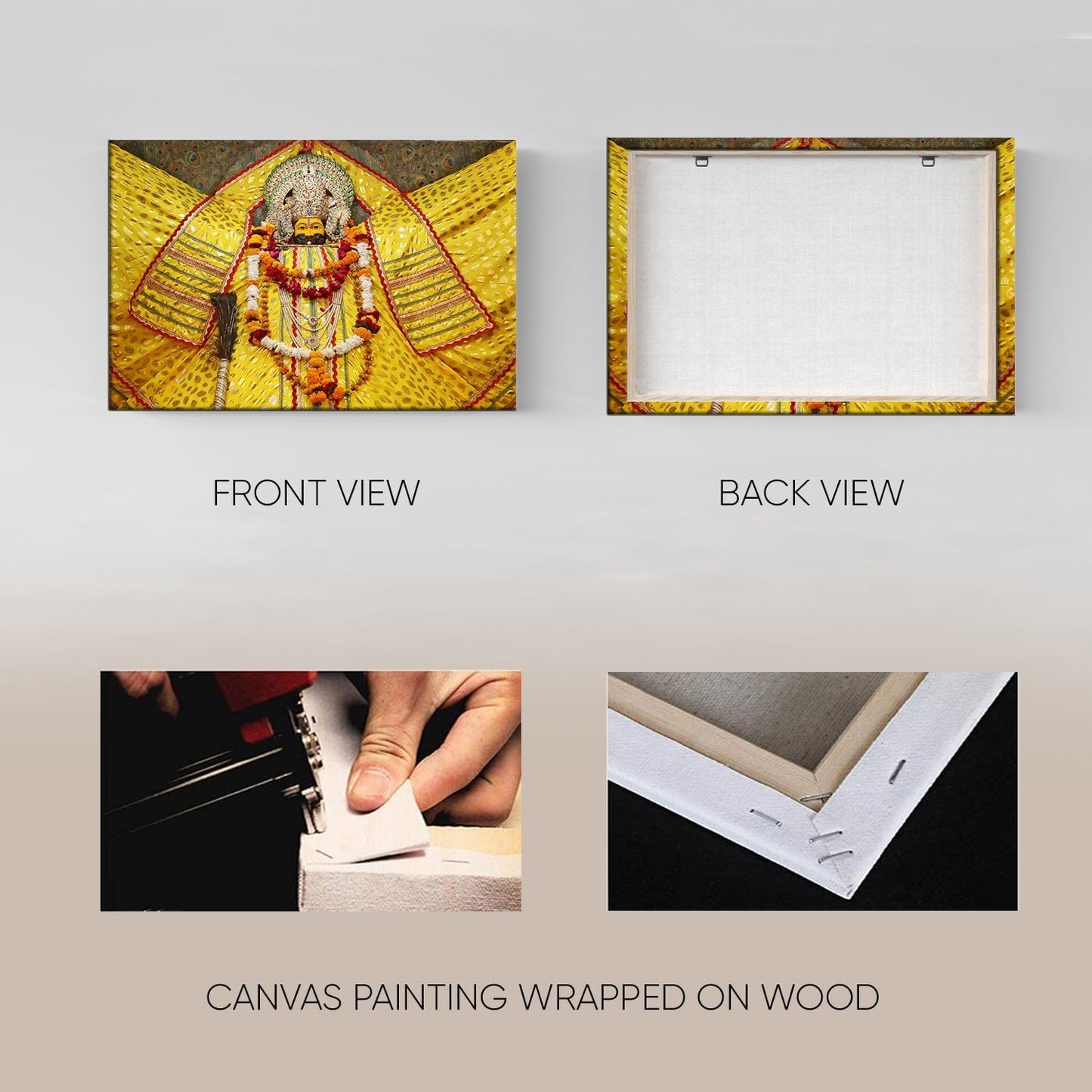 God Khatu Shyam ji Canvas Painting frame for home and office
