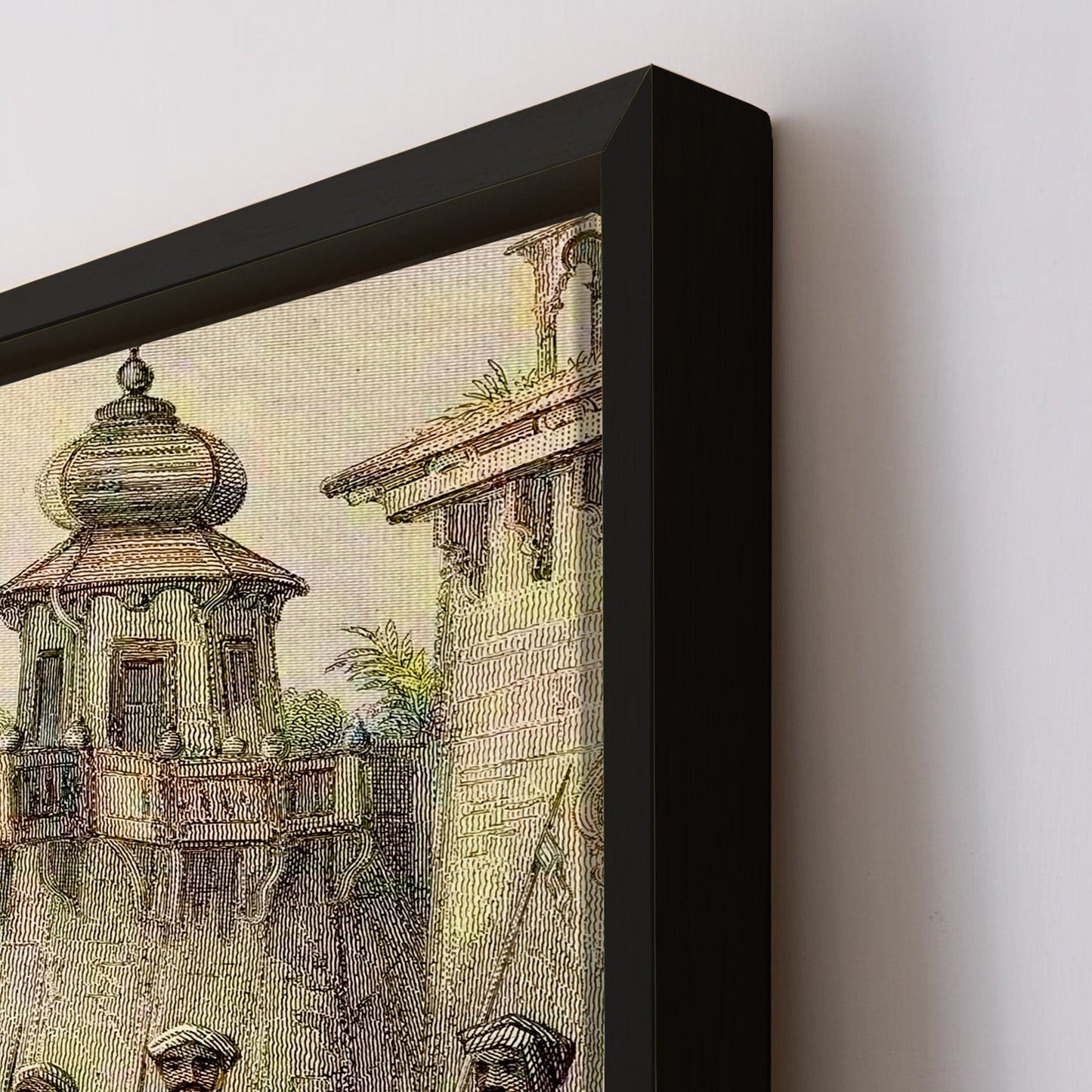 Indian Rebellion of 1857 Wall Art Canvas Painting