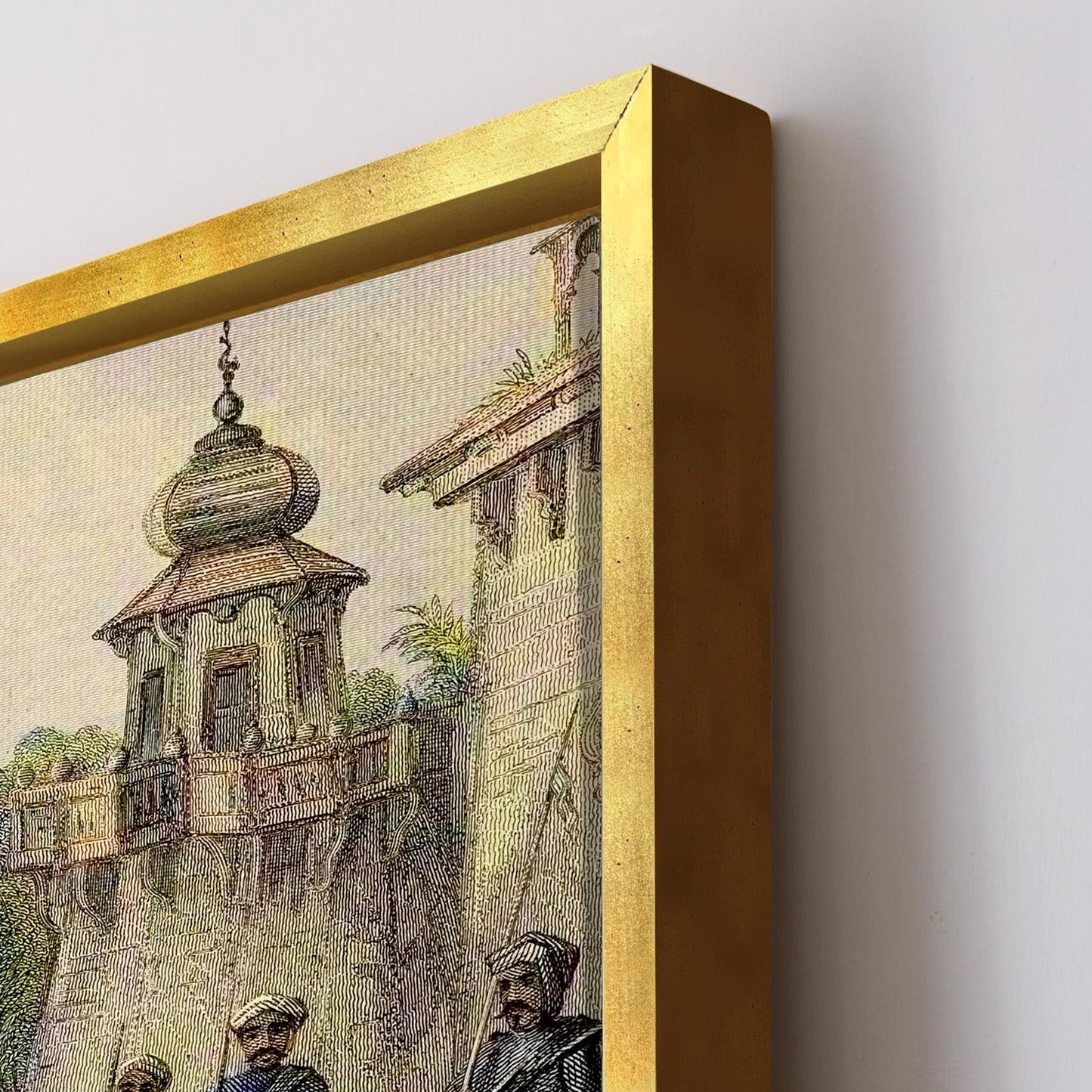 Indian Rebellion of 1857 Wall Art Canvas Painting