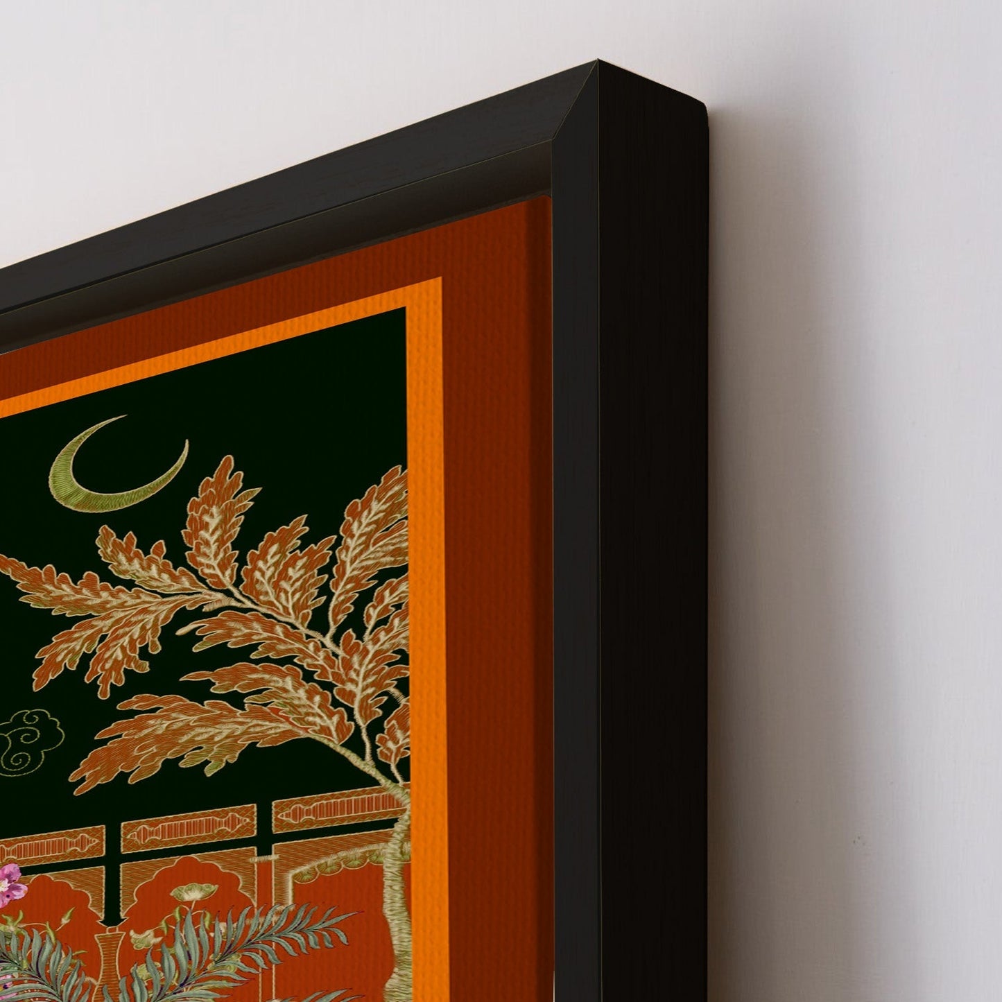 Mughal Garden View Canvas Painting