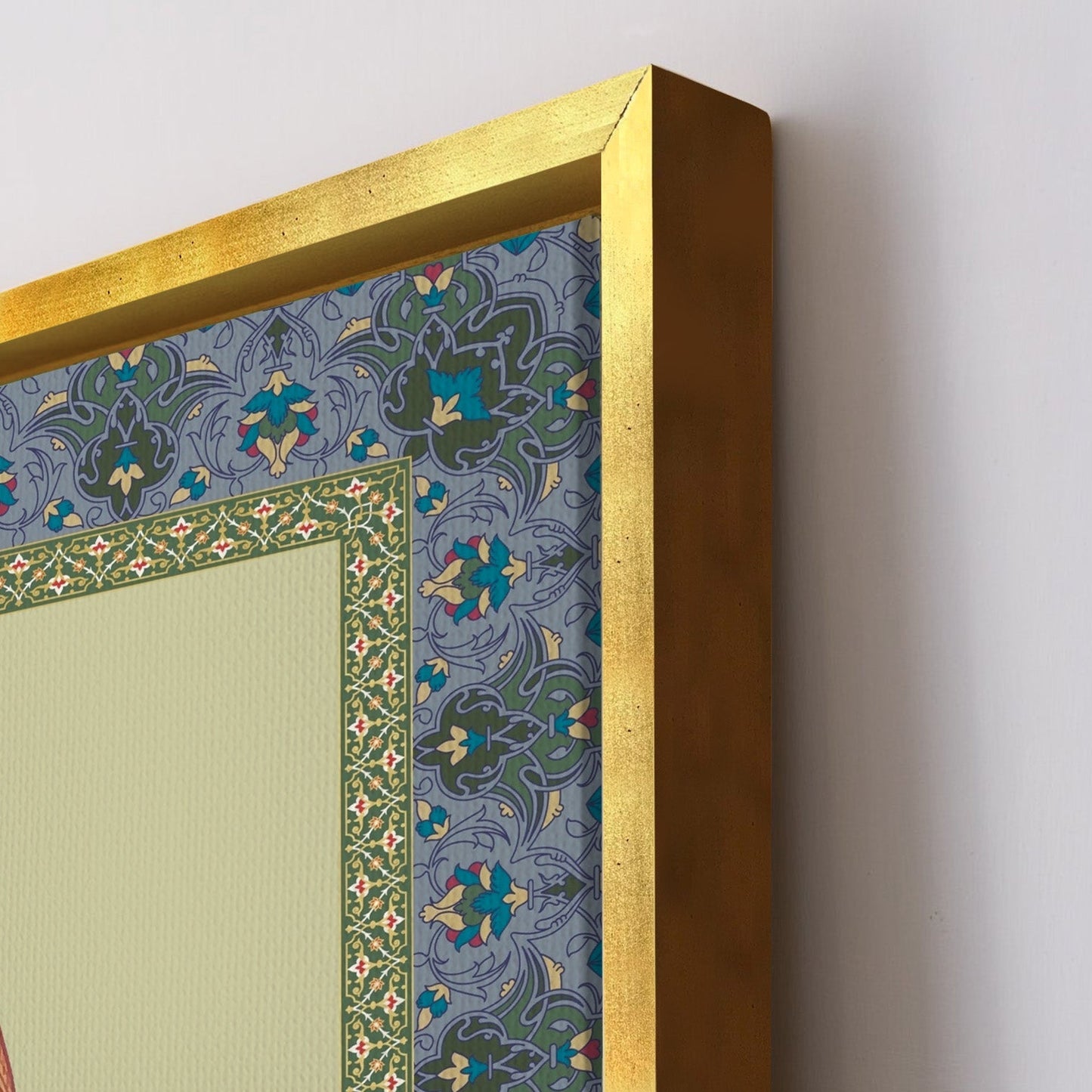 Mughal Elephat Madhubani Paintings Canvas Art
