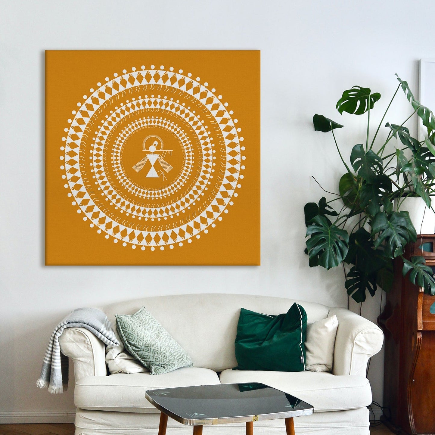 Warli tribal Canvas Wall art Painting