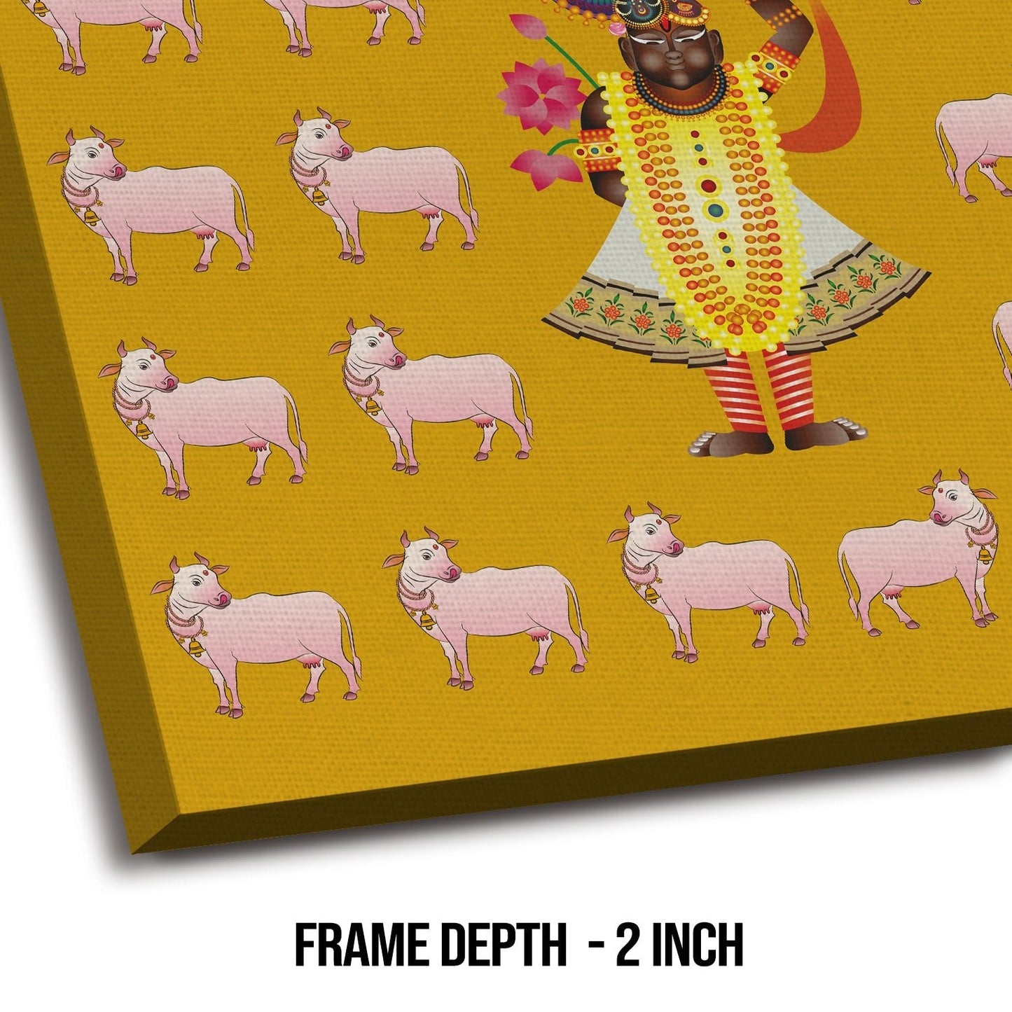 a Pichwai Canvas Wall Art Painting