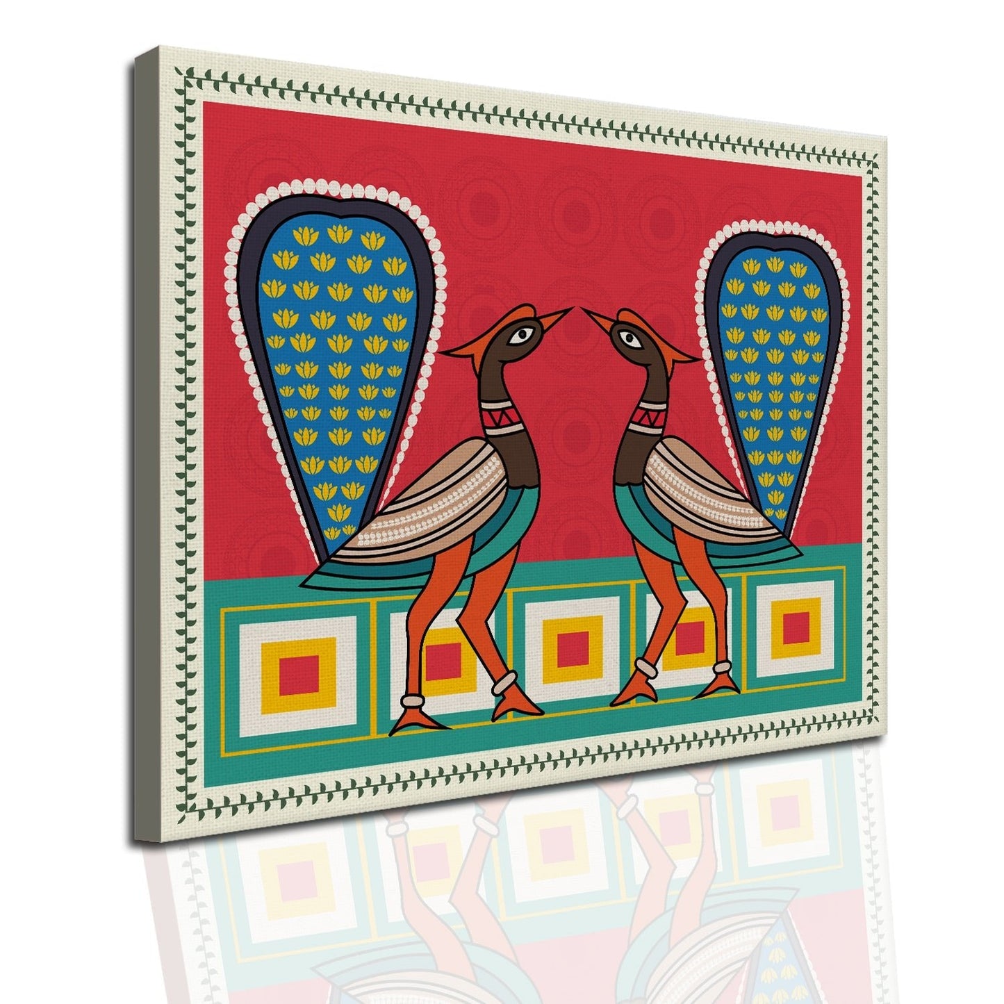 Kalighat Canvas Wall Art Painting