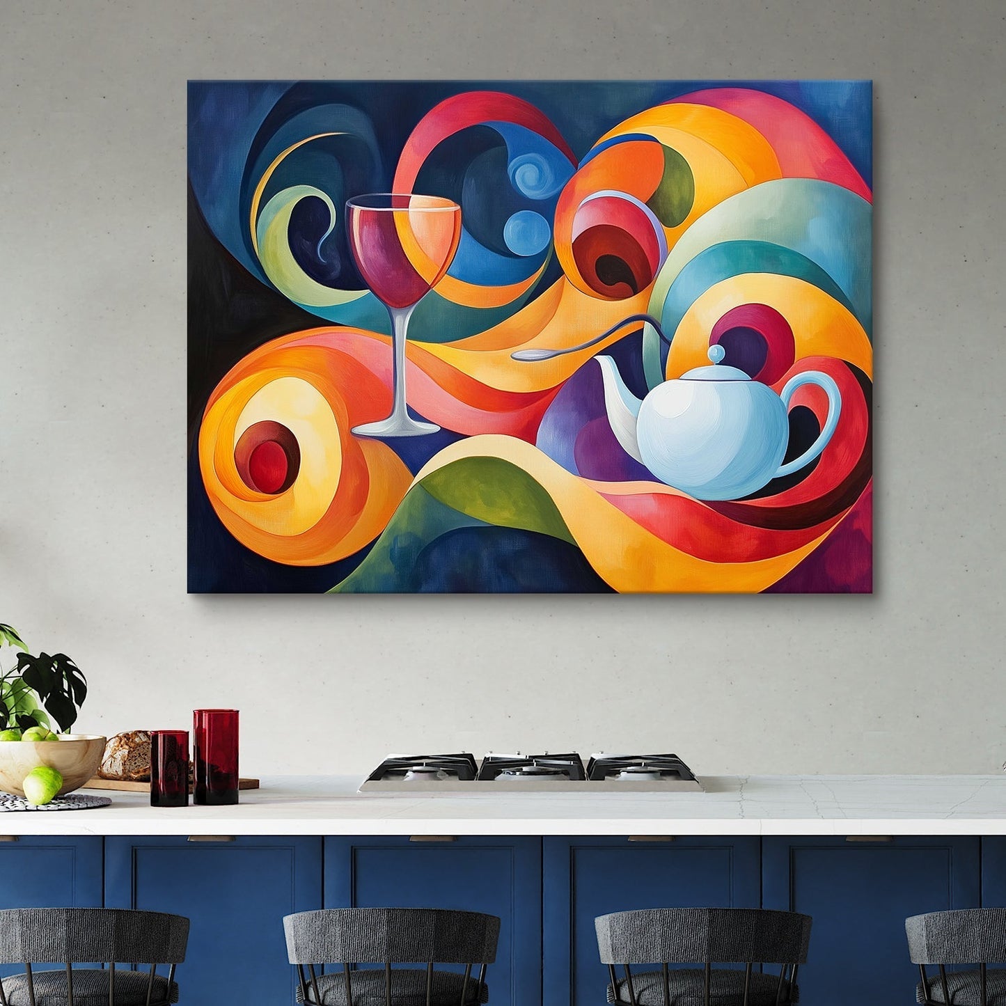 Dance In Nature Canvas Wall Art Painting