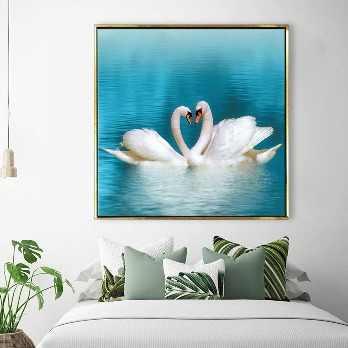 Large Wildlife Canvas Wall Art Painting for Living Room and Office.