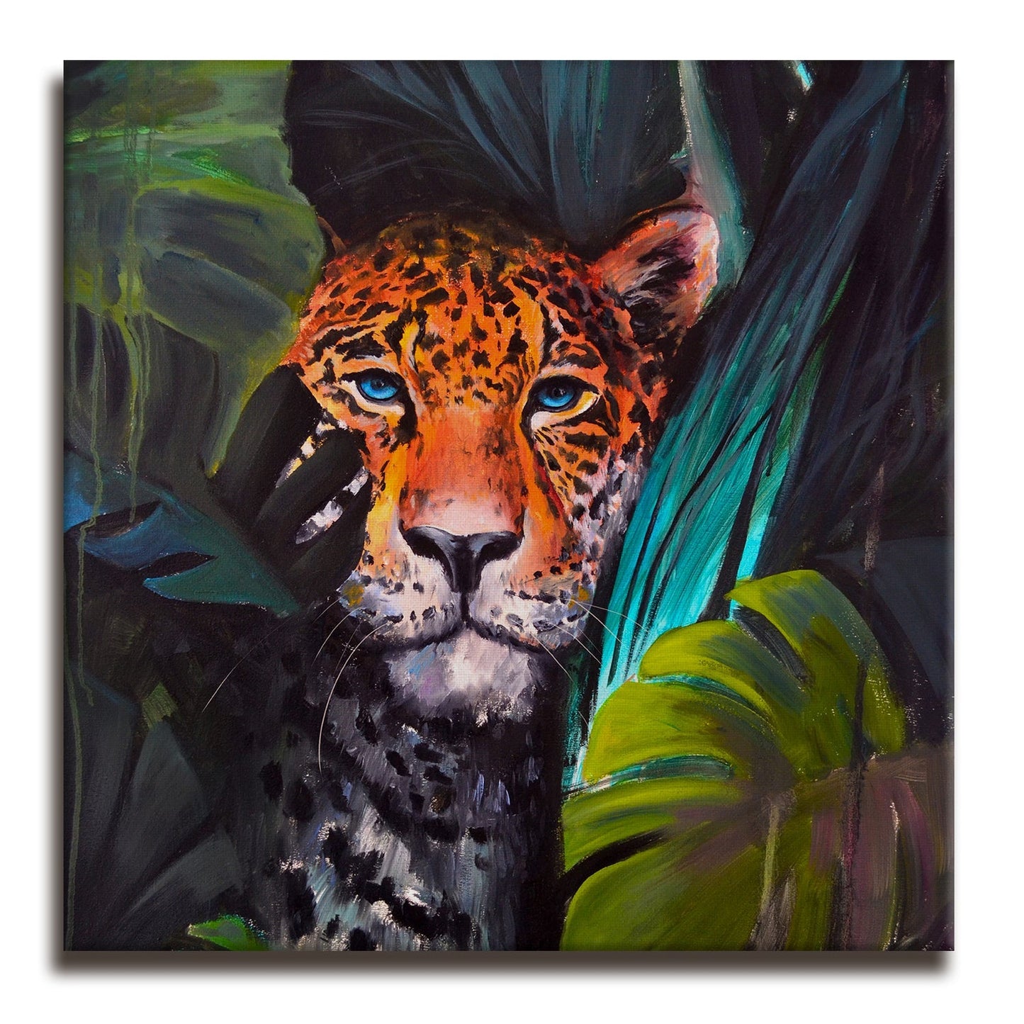 Large Wildlife Canvas Wall Art Painting for Living Room, Home, and Office.