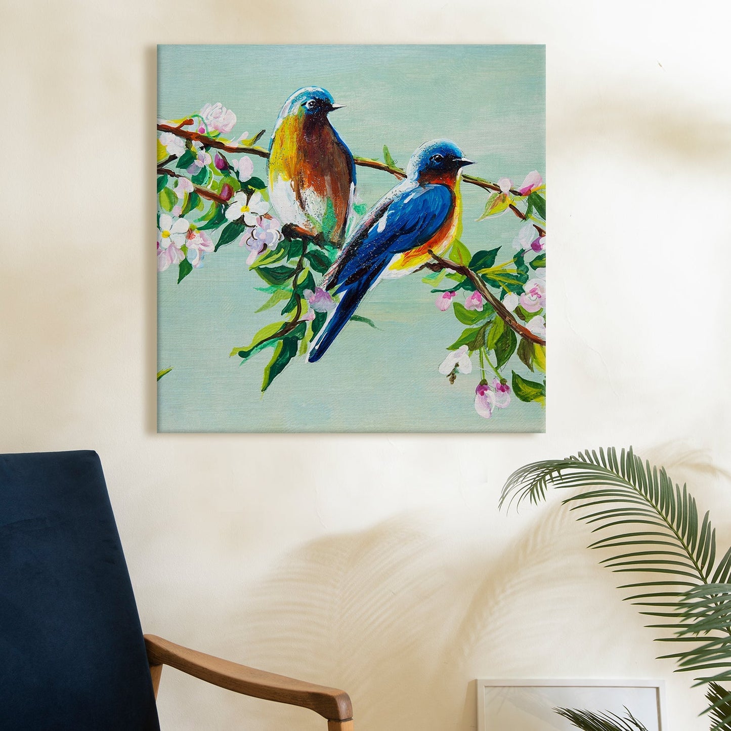 Large Wildlife Canvas Wall Art Painting for Living Room, Home, and Office.