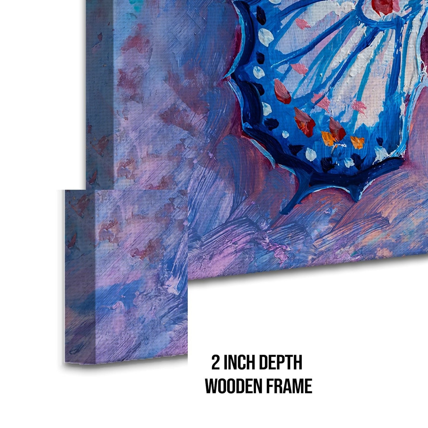 Large Wildlife Canvas Wall Art Painting for Living Room, Home, and Office.