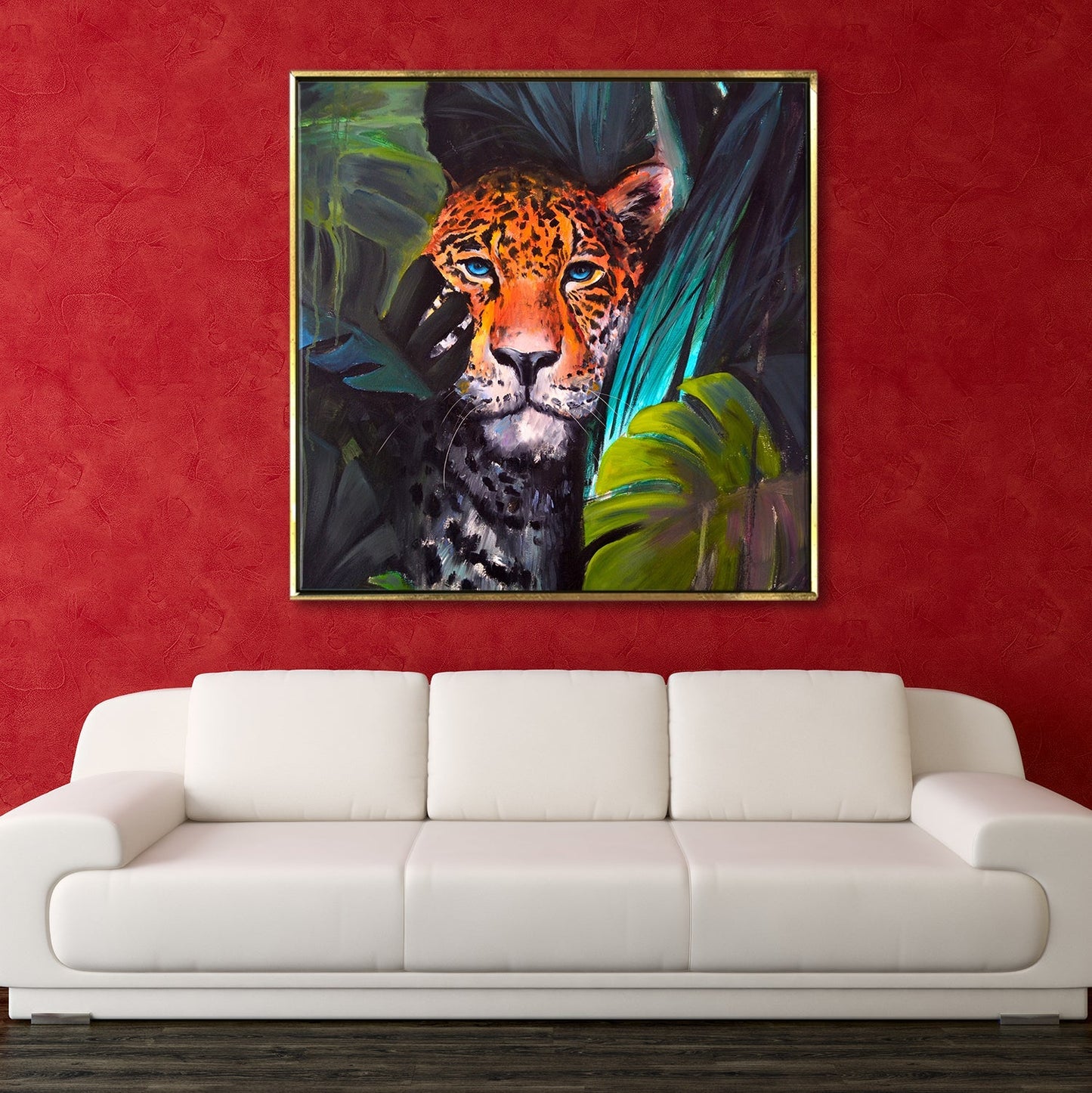 Large Wildlife Canvas Wall Art Painting for Living Room, Home, and Office.