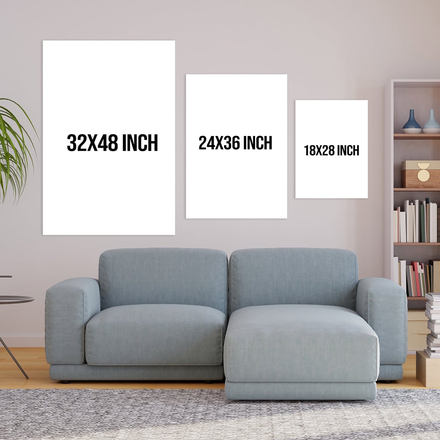 Large Wildlife Canvas Wall Art Painting for Living Room, Home, and Office.