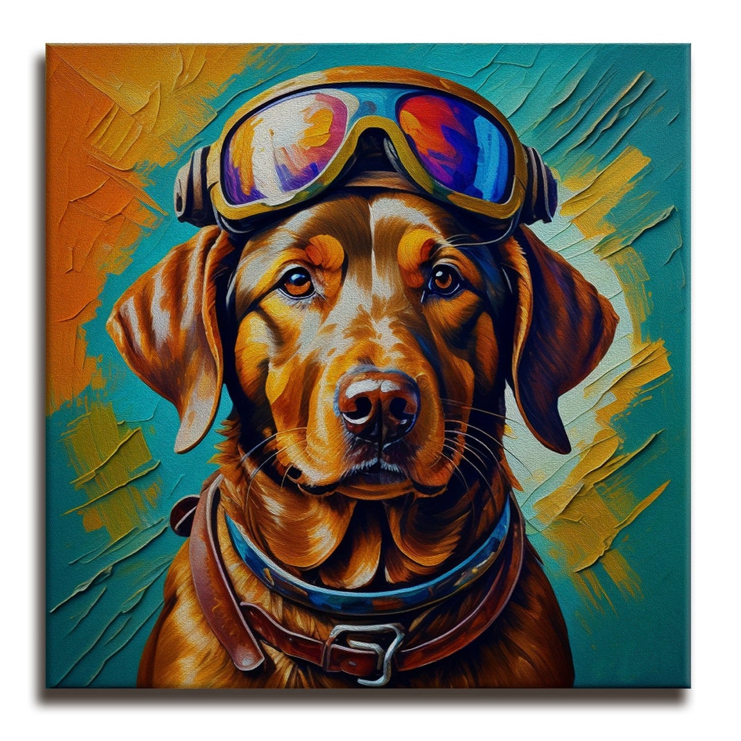 Large Wildlife Canvas Wall Art Painting for Living Room, Home, and Office.