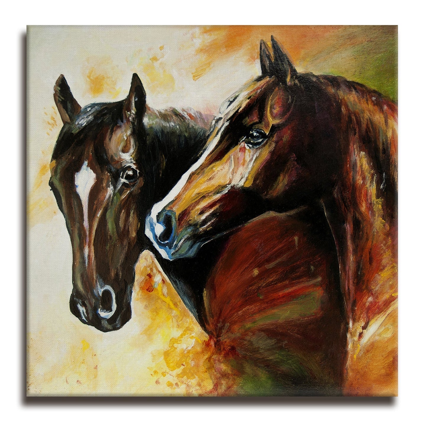 Large Wildlife Canvas Wall Art Painting for Living Room, Home, and Office.