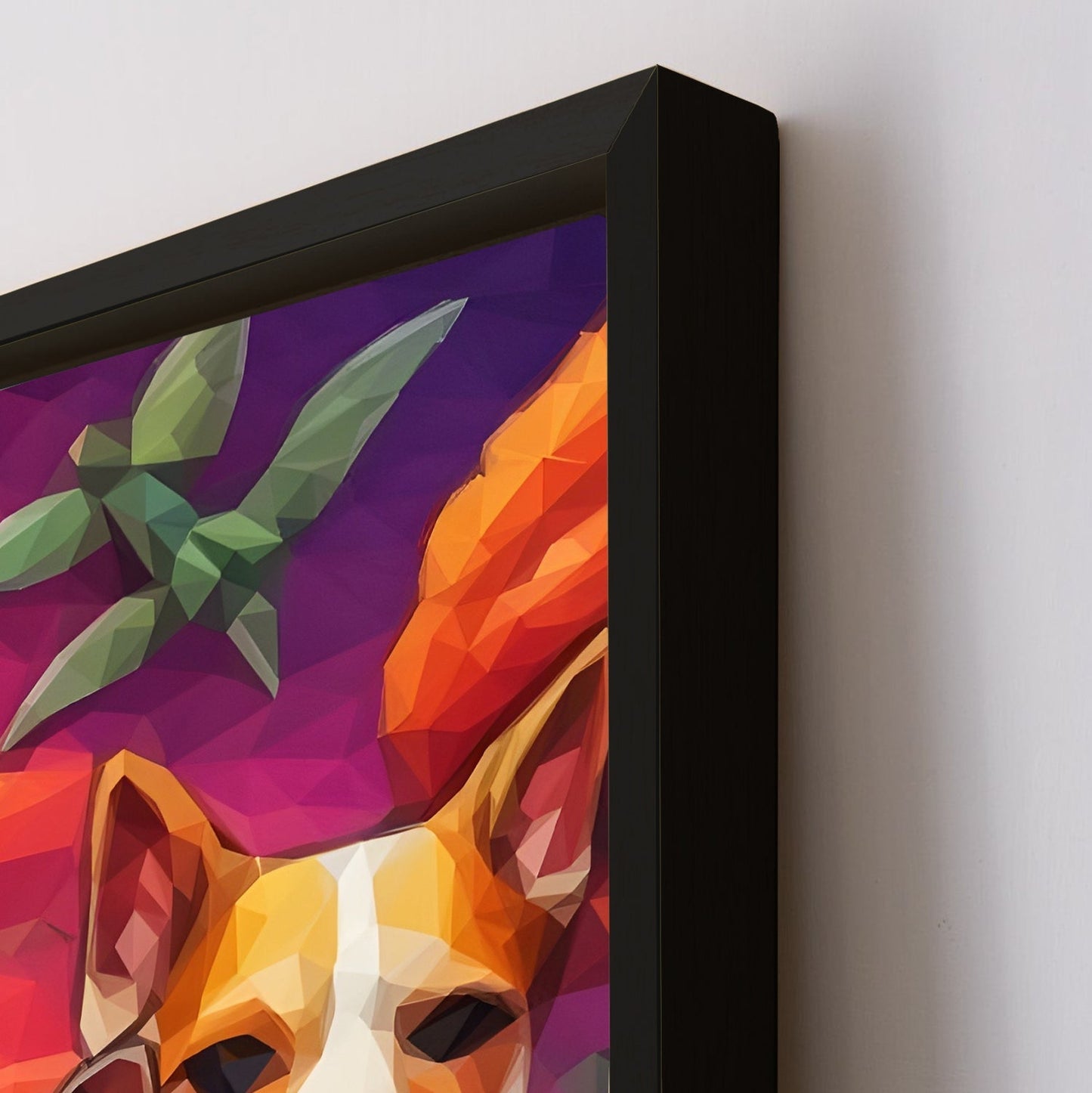 Large Wildlife Canvas Wall Art Painting for Living Room, Home, and Office.