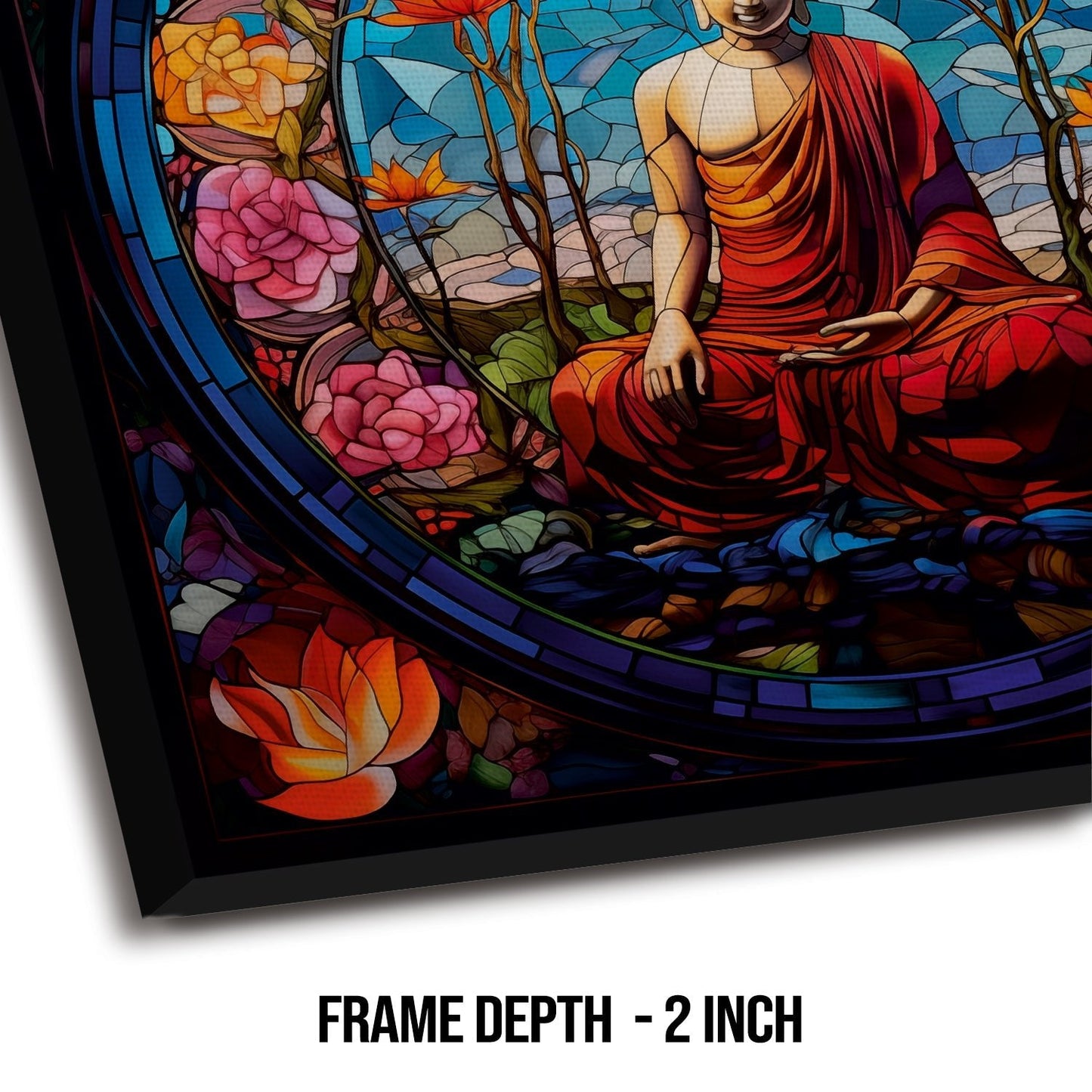 Lord Buddha Vastu Canvas Wall Art Painting