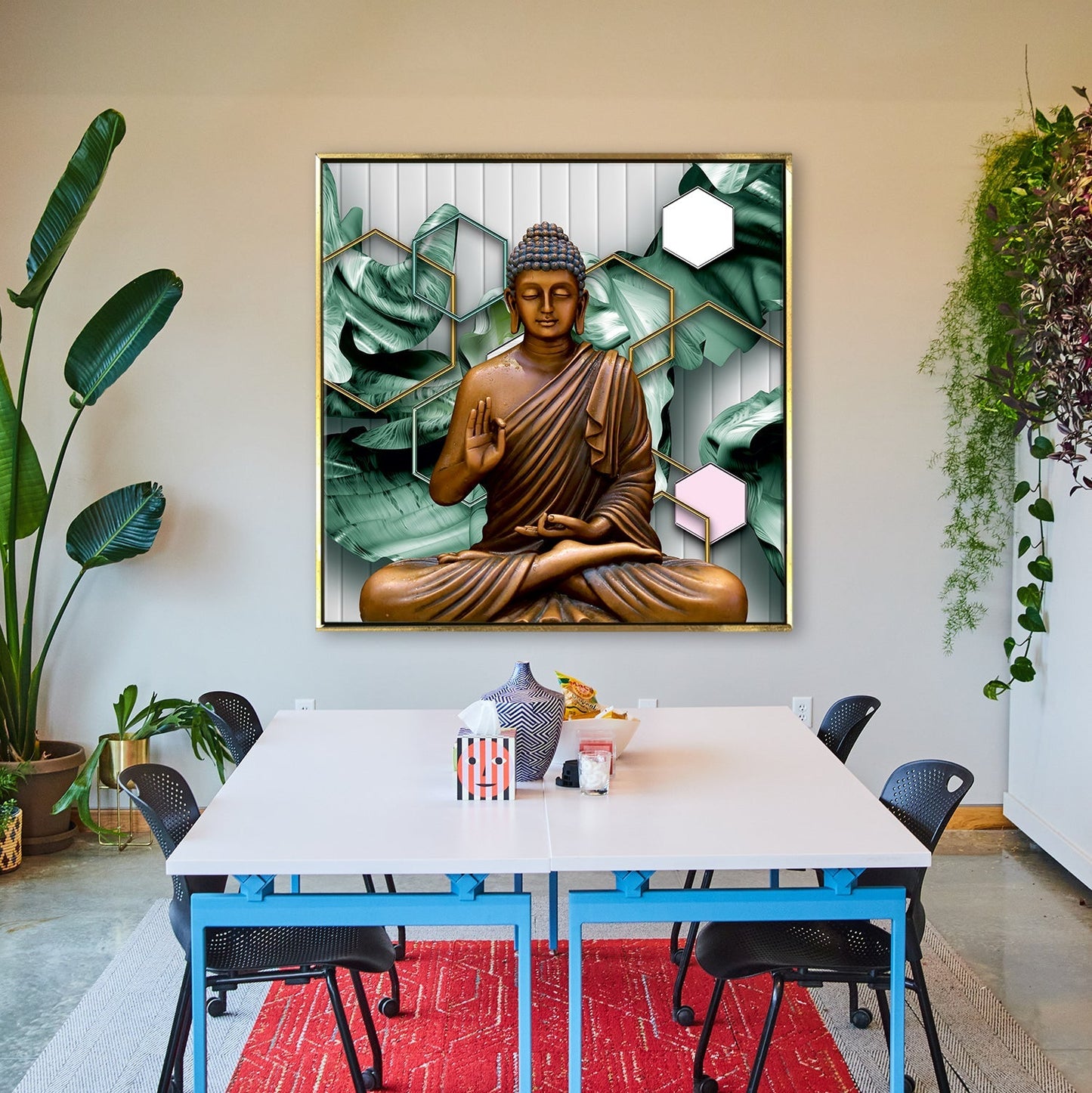 Lord Buddha Wall Art Painting