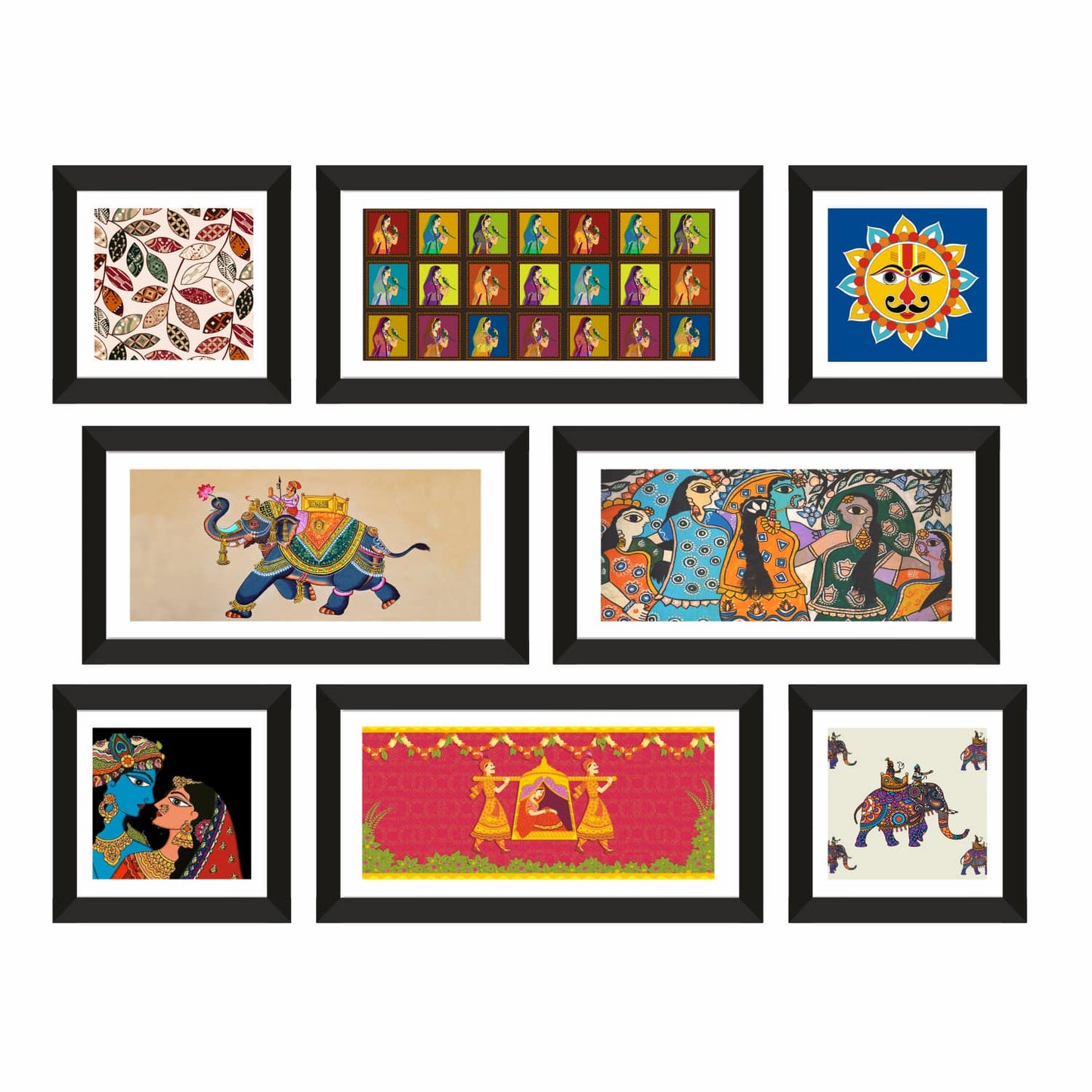 Mithila Canvas Wall Art Painting