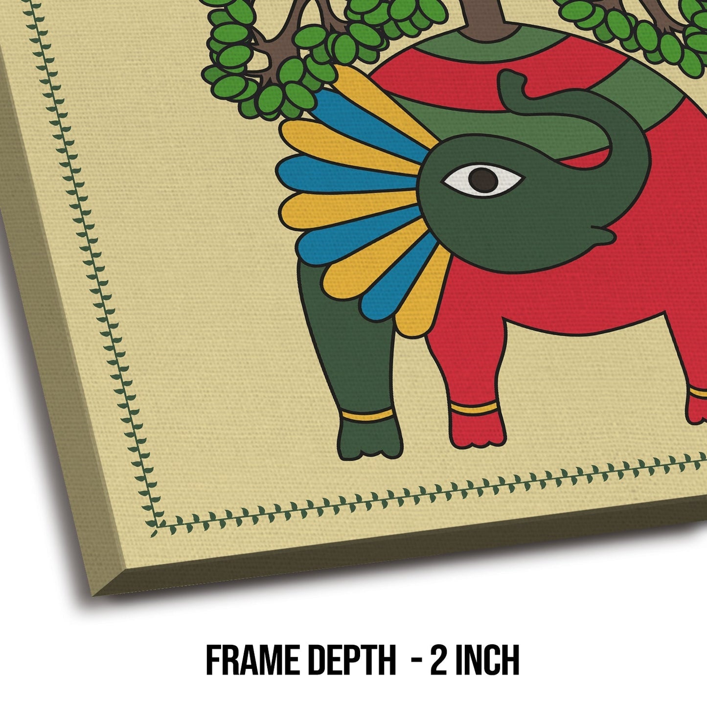 Mithila Canvas Wall Art Painting