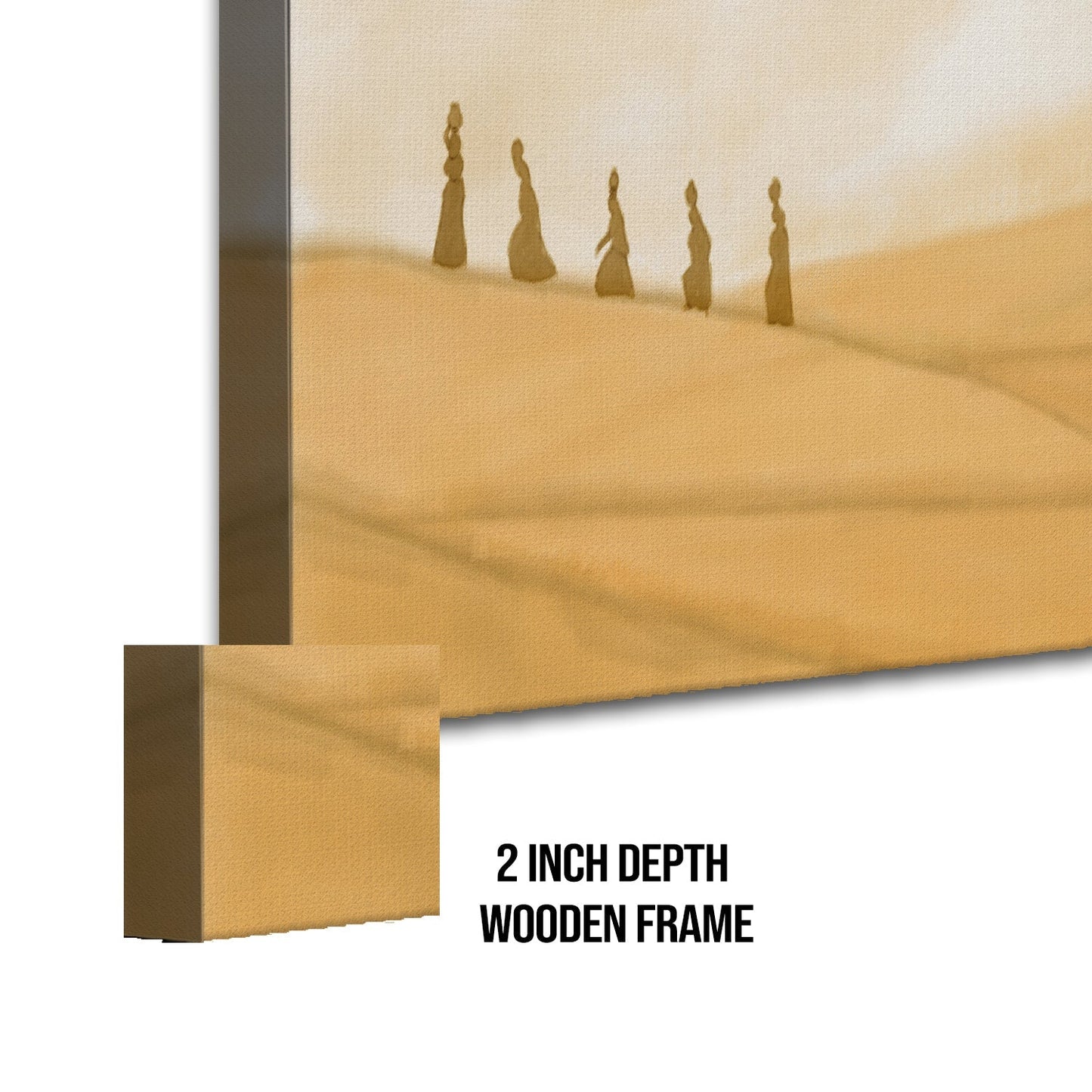 Desert sun animals Canvas Wall art Paintings