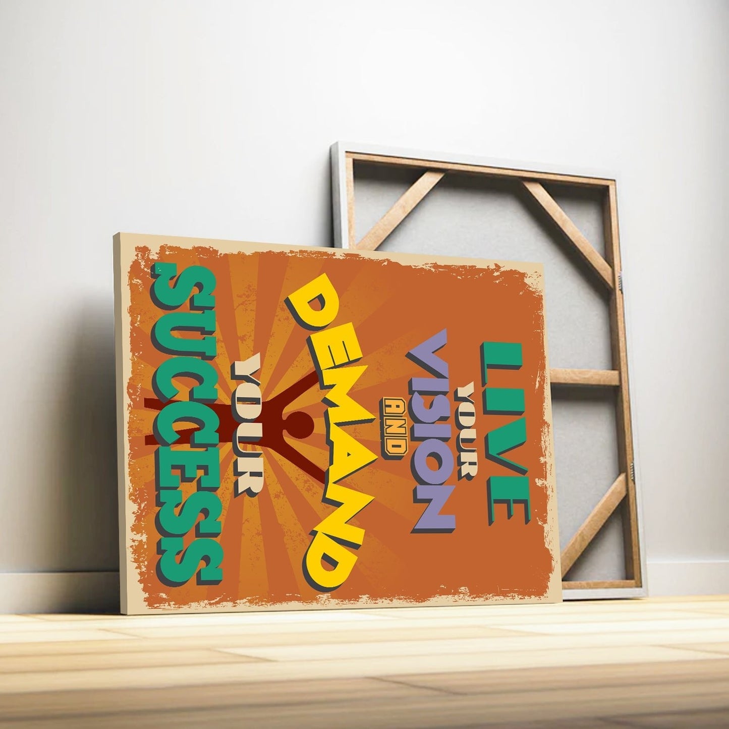 Motivational Canvas Wall Art Painting