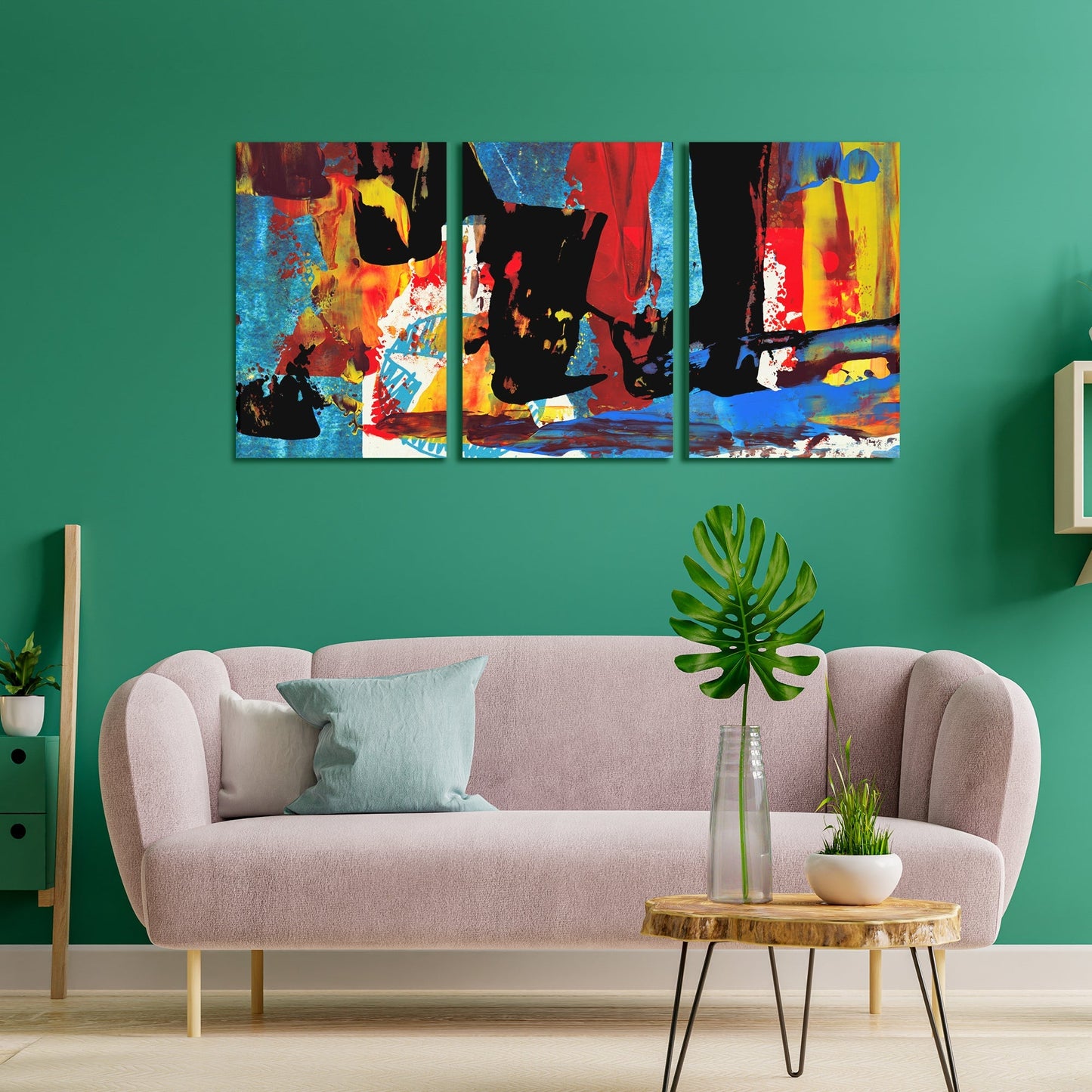 Multiple Frames Wall Art Panels Frame Canvas painting Modern Wall Art