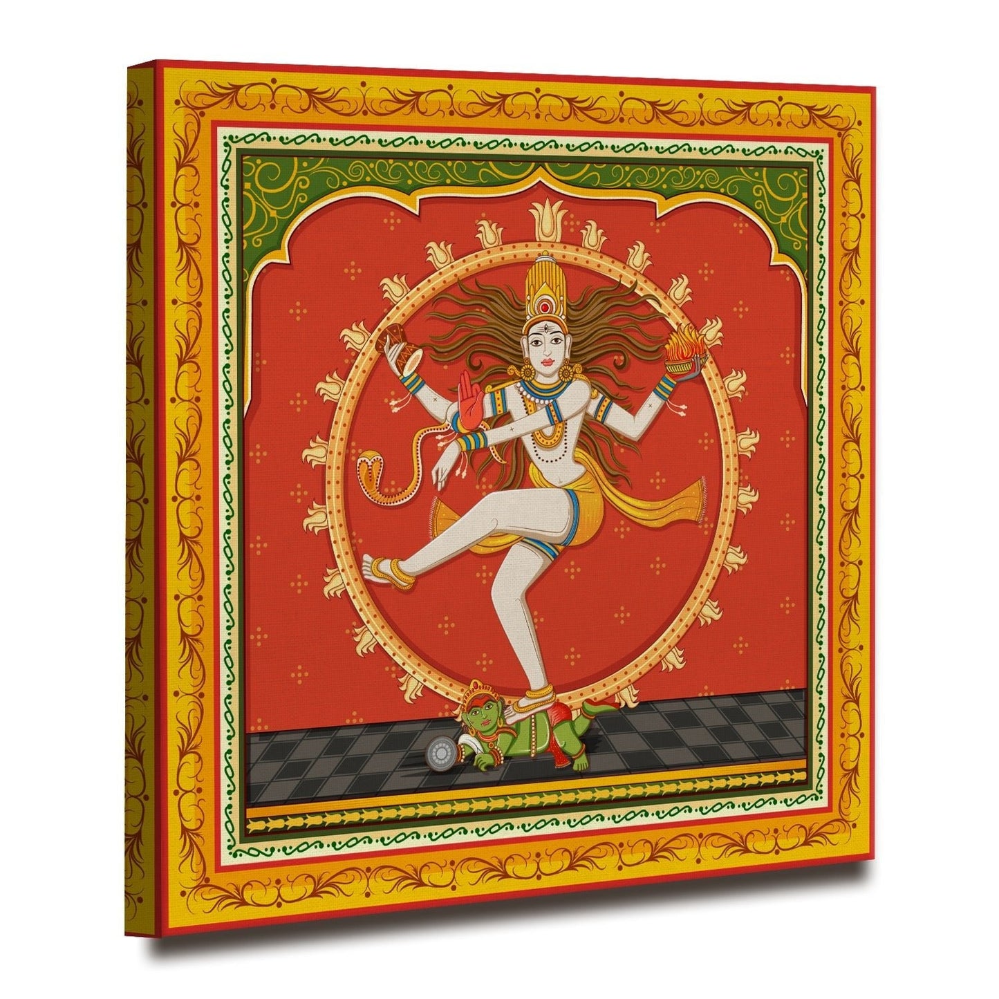 Nataraja Canvas Wall Art Painting