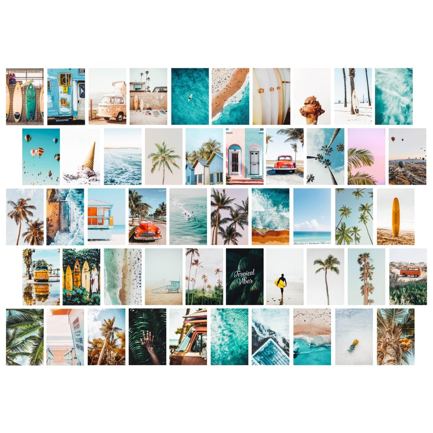 Beach 50 set of Canvas Wall Art Painting
