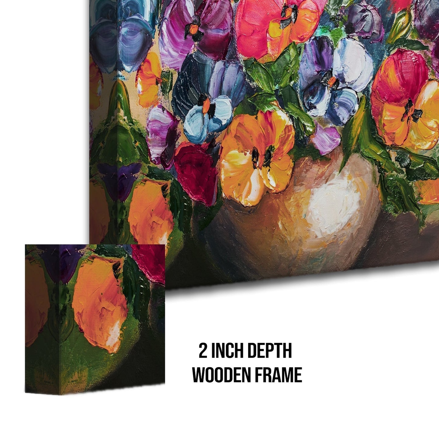 Floral Oil Canvas Wall Art Painting