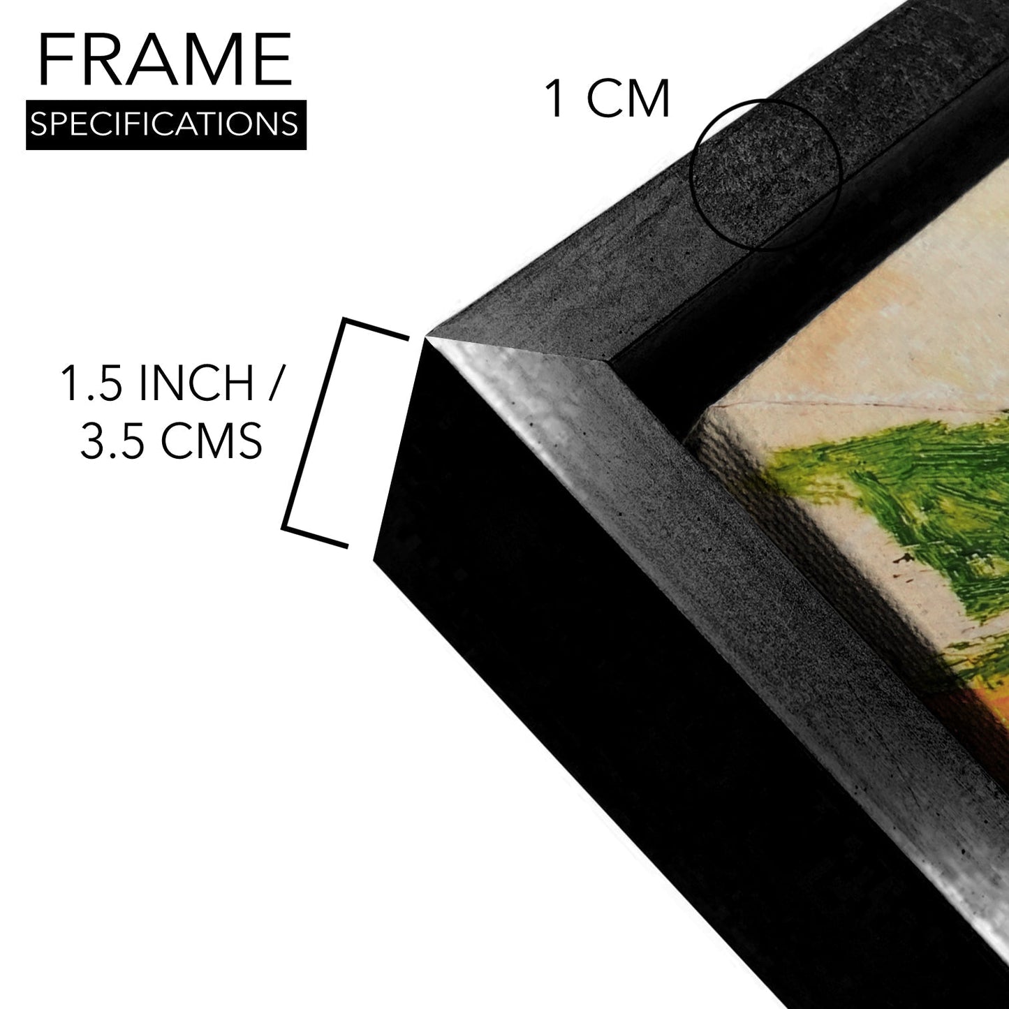 PAPER PLANE DESIGN Canvas Floral Wall Art: A Symphony of Nature's Elegance Large Size Canvas Framed Paintings For Living Room, Office, Home Decor. (FLWA07)