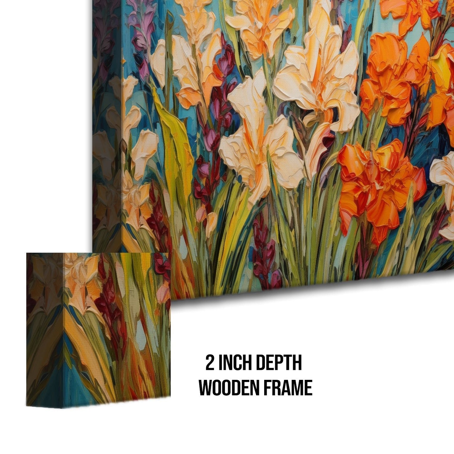 Gladiolus II Canvas Wall Art Painting