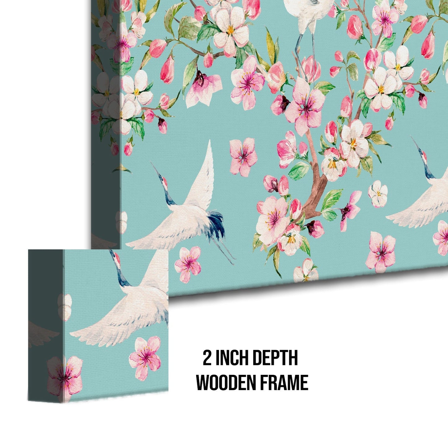 Japanese-inspired Canvas Wall Art Painting