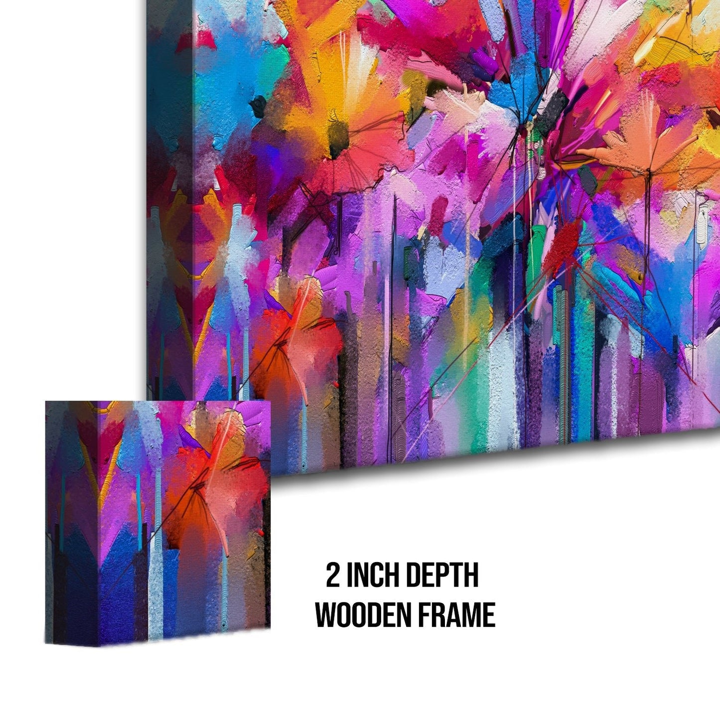 Colorful Paper design Canvas Wall Art painting