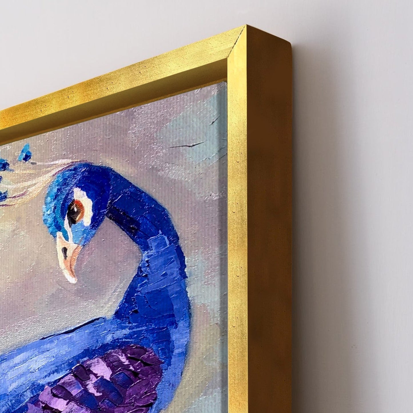 Peacock Vastu Canvas Wall Art Painting