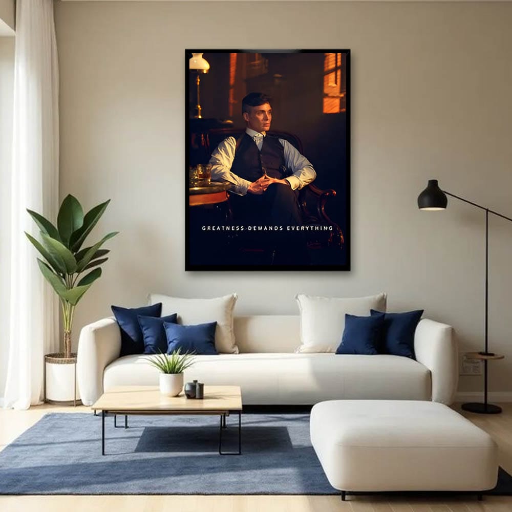 Peaky Blinders Wall Canvas Painting For Office Decor