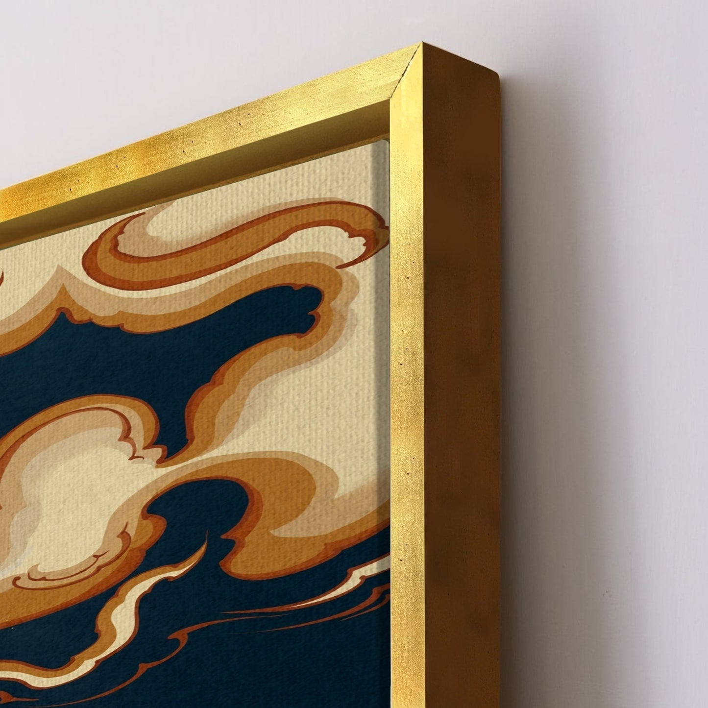 Phoenix Vastu Canvas Painting Framed For Home and Office Wall Decoration