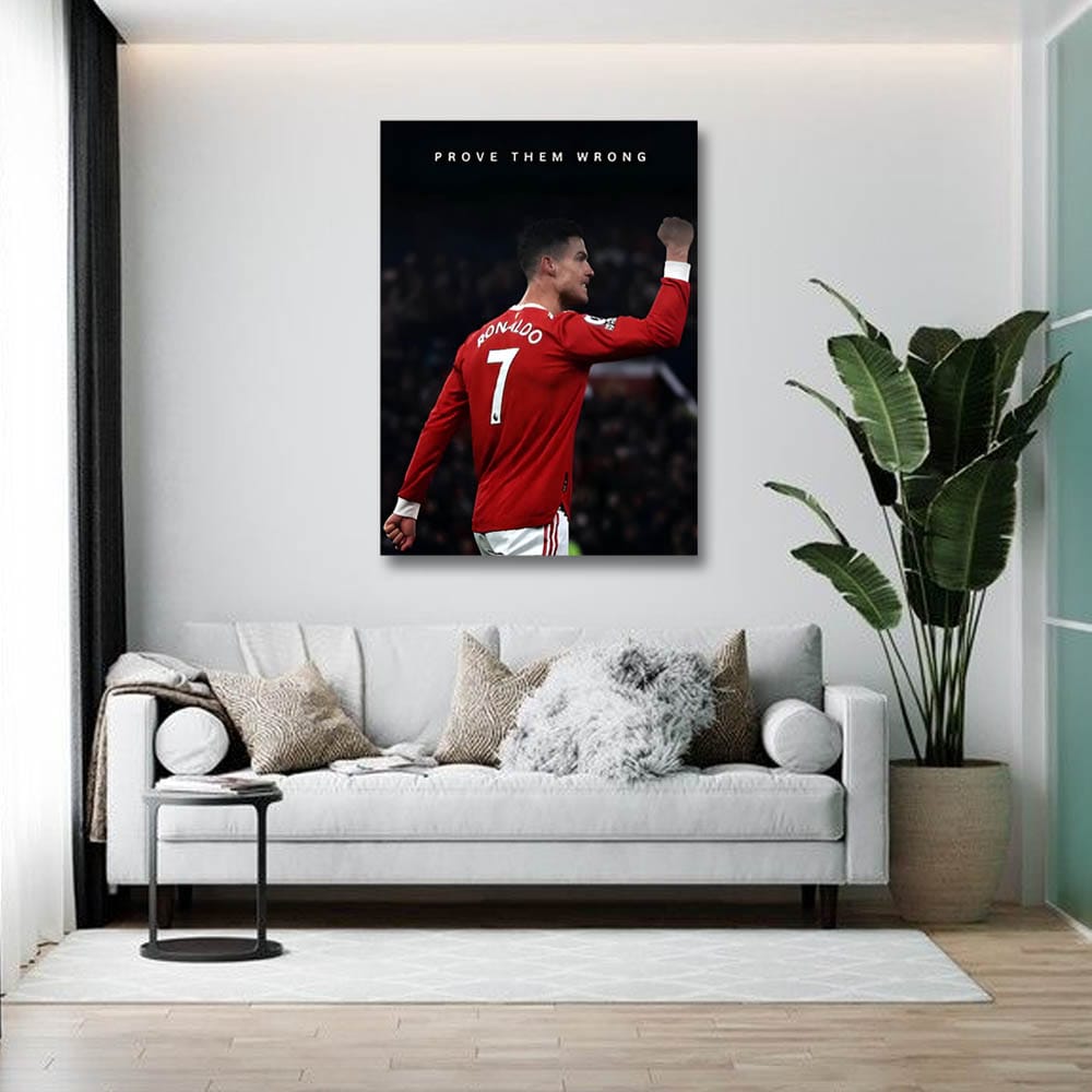 Ronaldo Canvas Wall Painting For Drawing Room