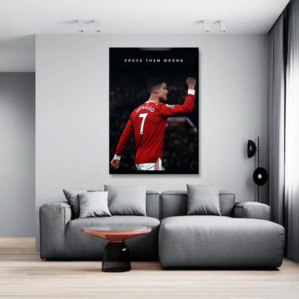 Ronaldo Canvas Wall Art for Home Decoration