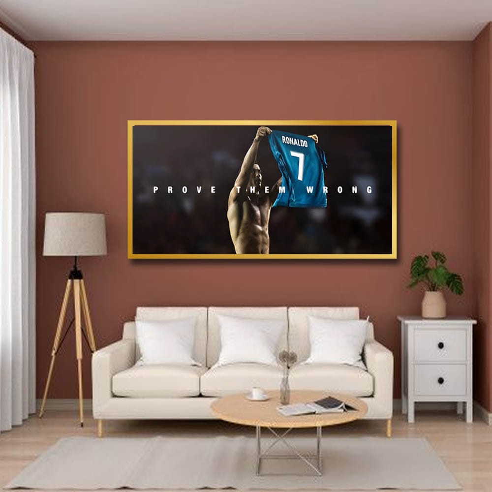 Ronaldo Canvas Wall Art for Living Room