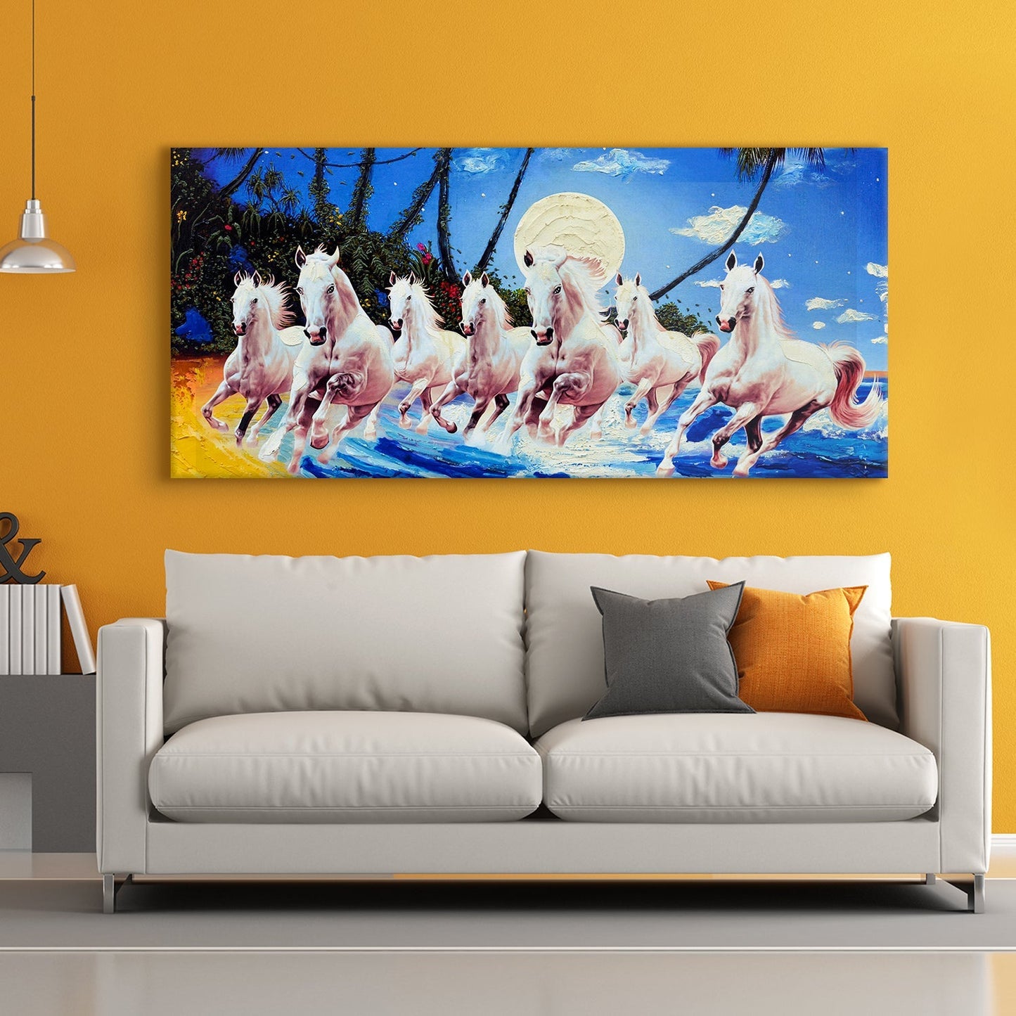 Running Horses Canvas Wall Art Paintings