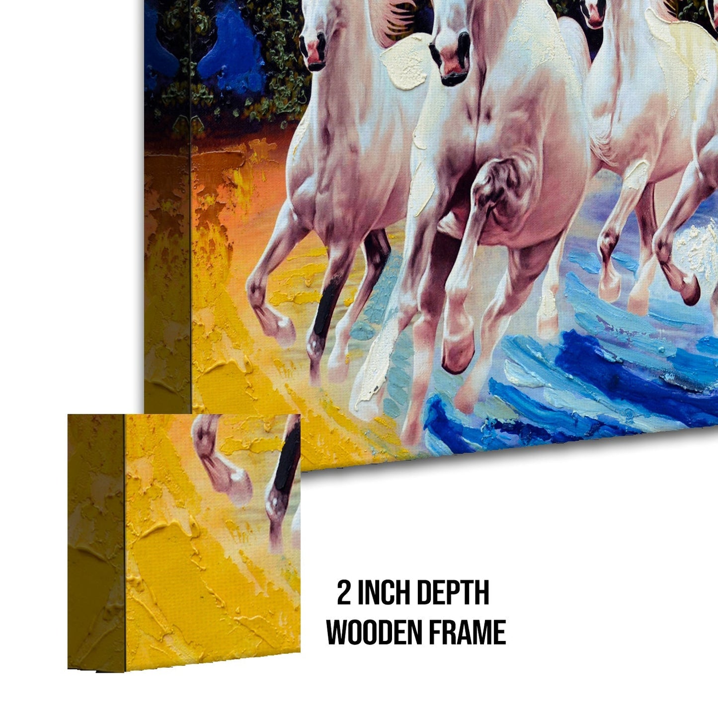 Running Horses Canvas Wall Art Paintings