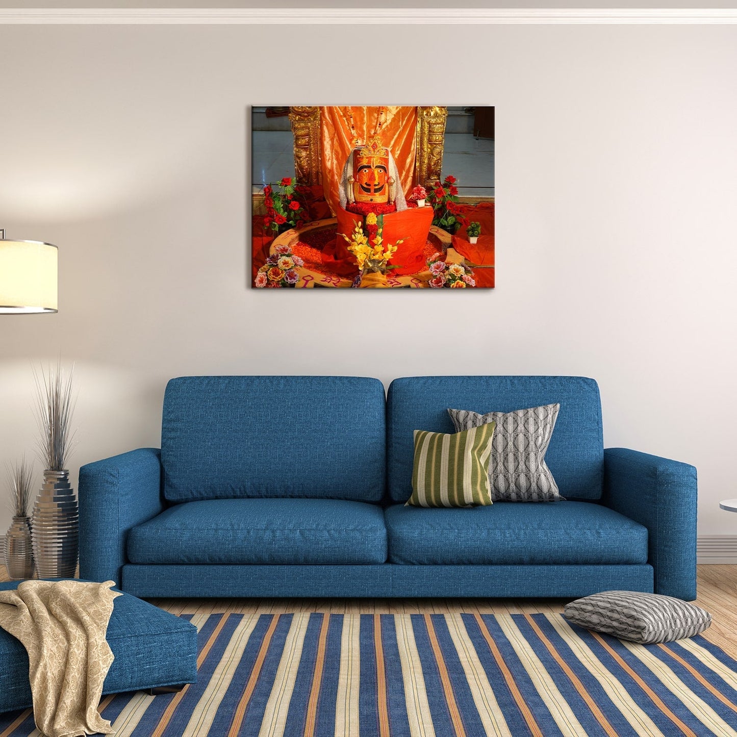 Shree Salasar Balaji Canvas Wall Art Painting