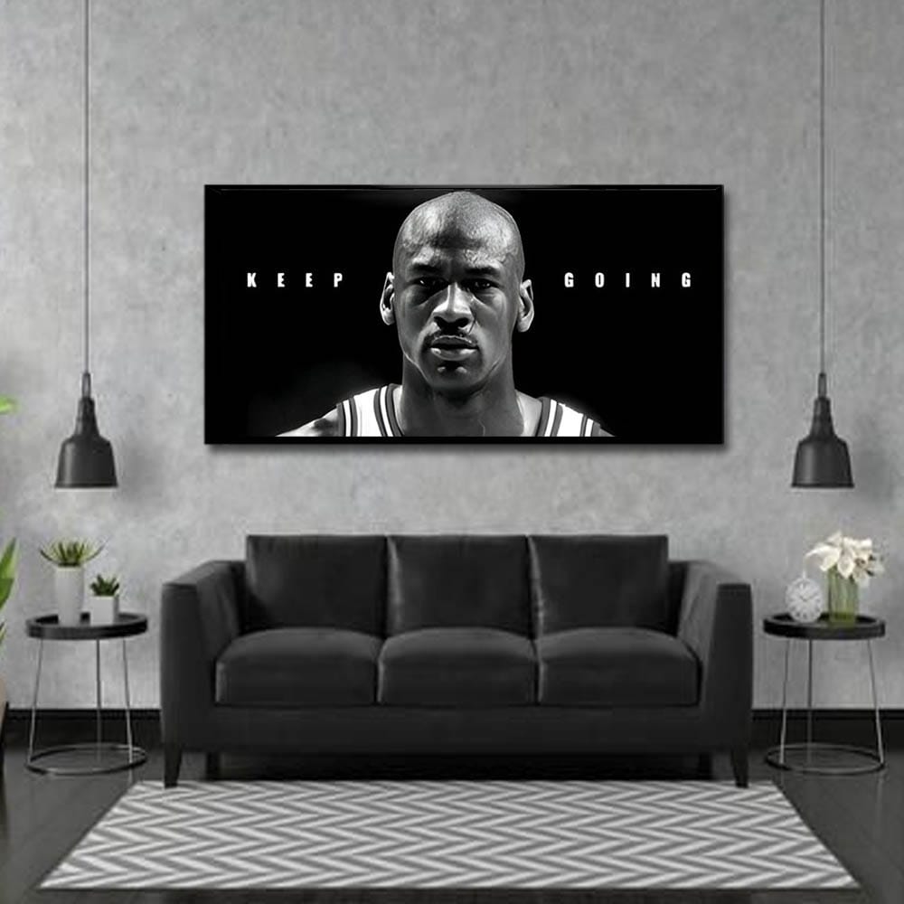 Michael Jordan Canvas Wall Art For Sports Room